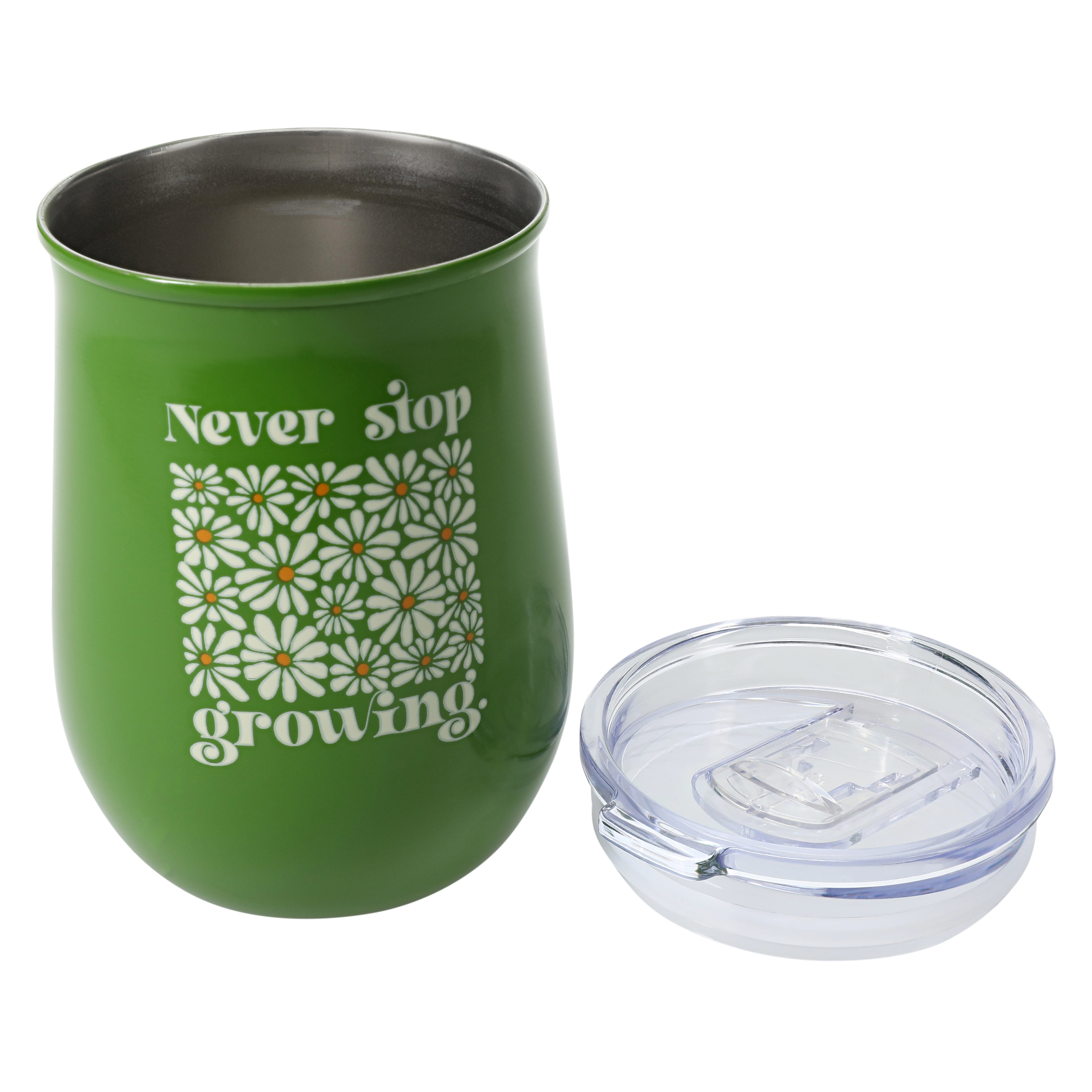 Printed Stainless Steel Sipper Tumbler With Lid 20oz