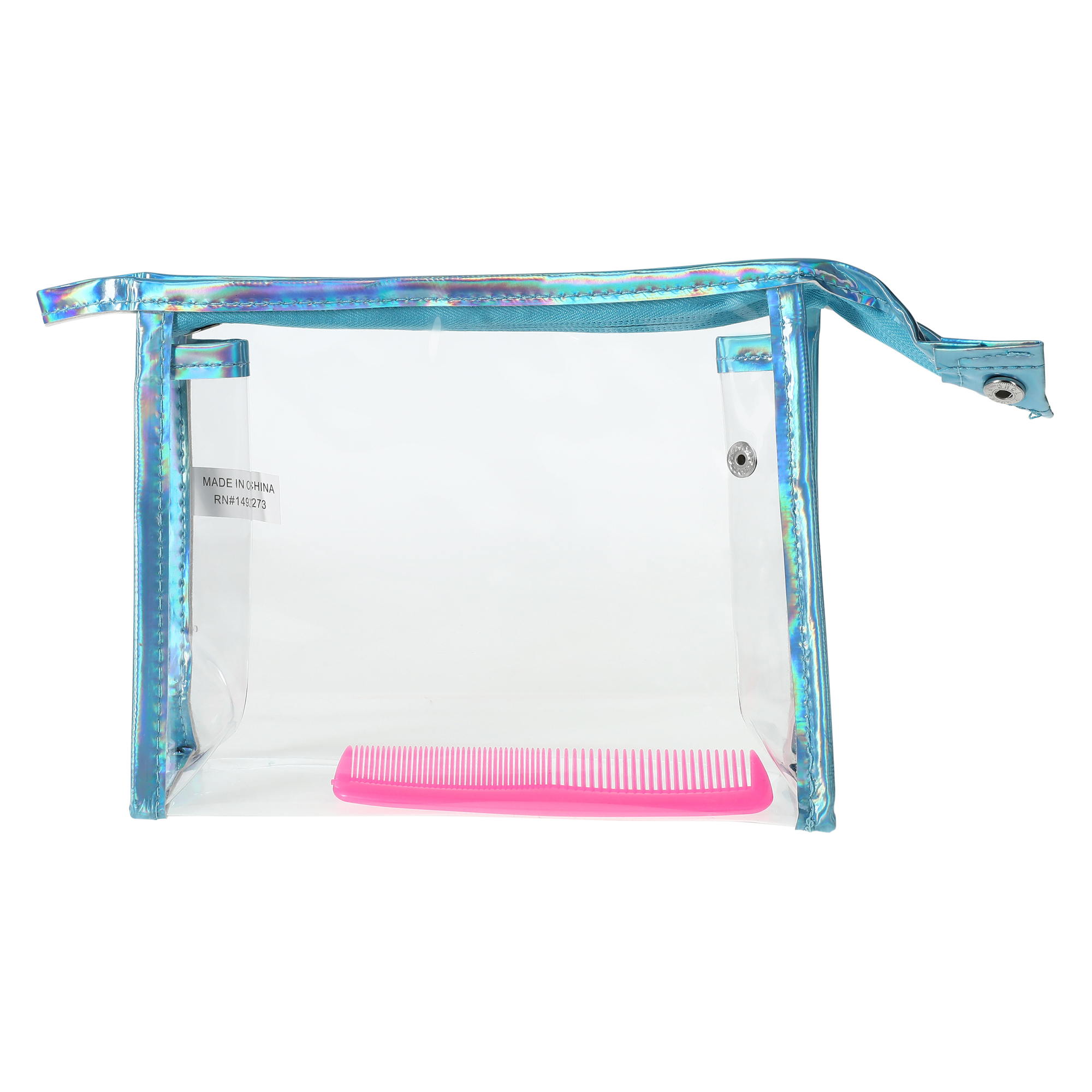 Cosmetic Bag & Comb Set (Styles May Vary)