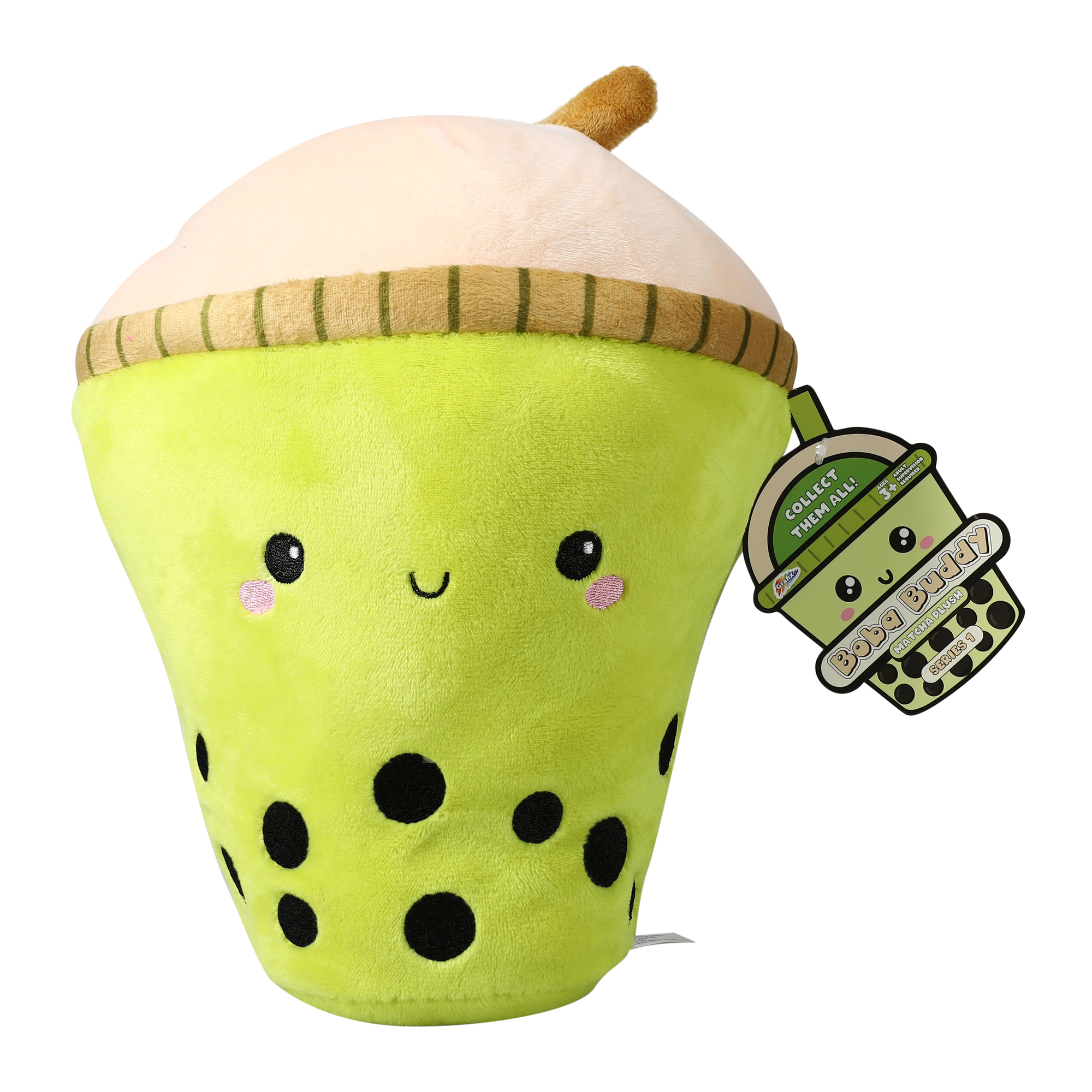 Matcha Boba Plush – Oh So Boba