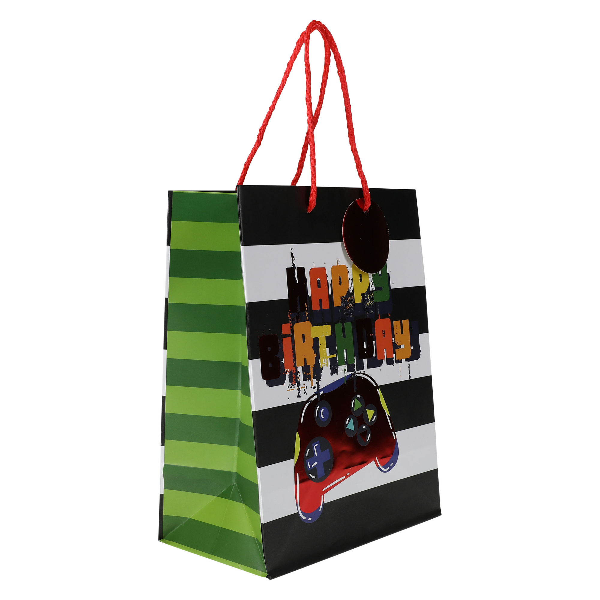 Gamer Medium Print Gift Bag 9in x 7in
