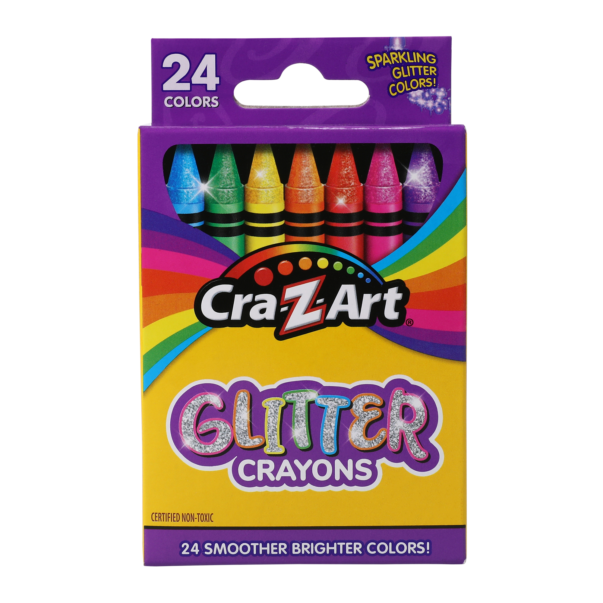 cra-z-art® glitter crayons 24-pack | Five Below