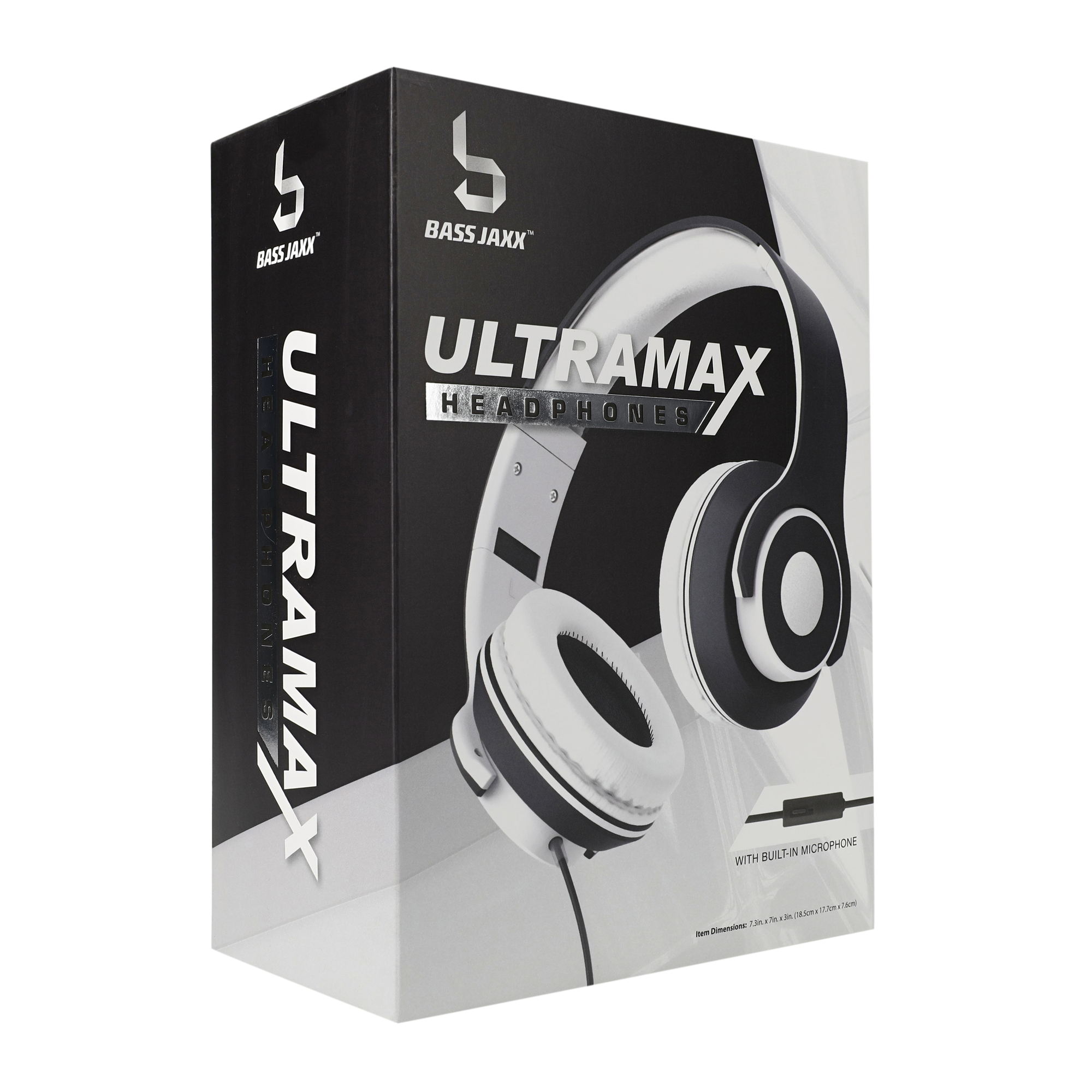 ultramax over-ear headphones with mic
