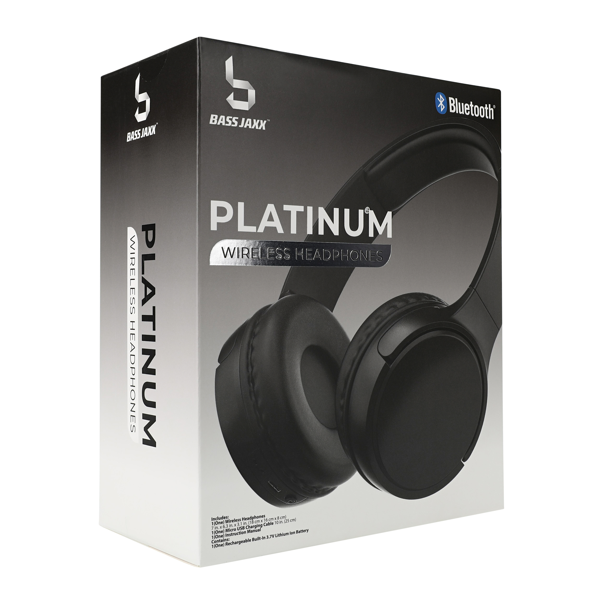 platinum bluetooth wireless headphones with mic Five Below