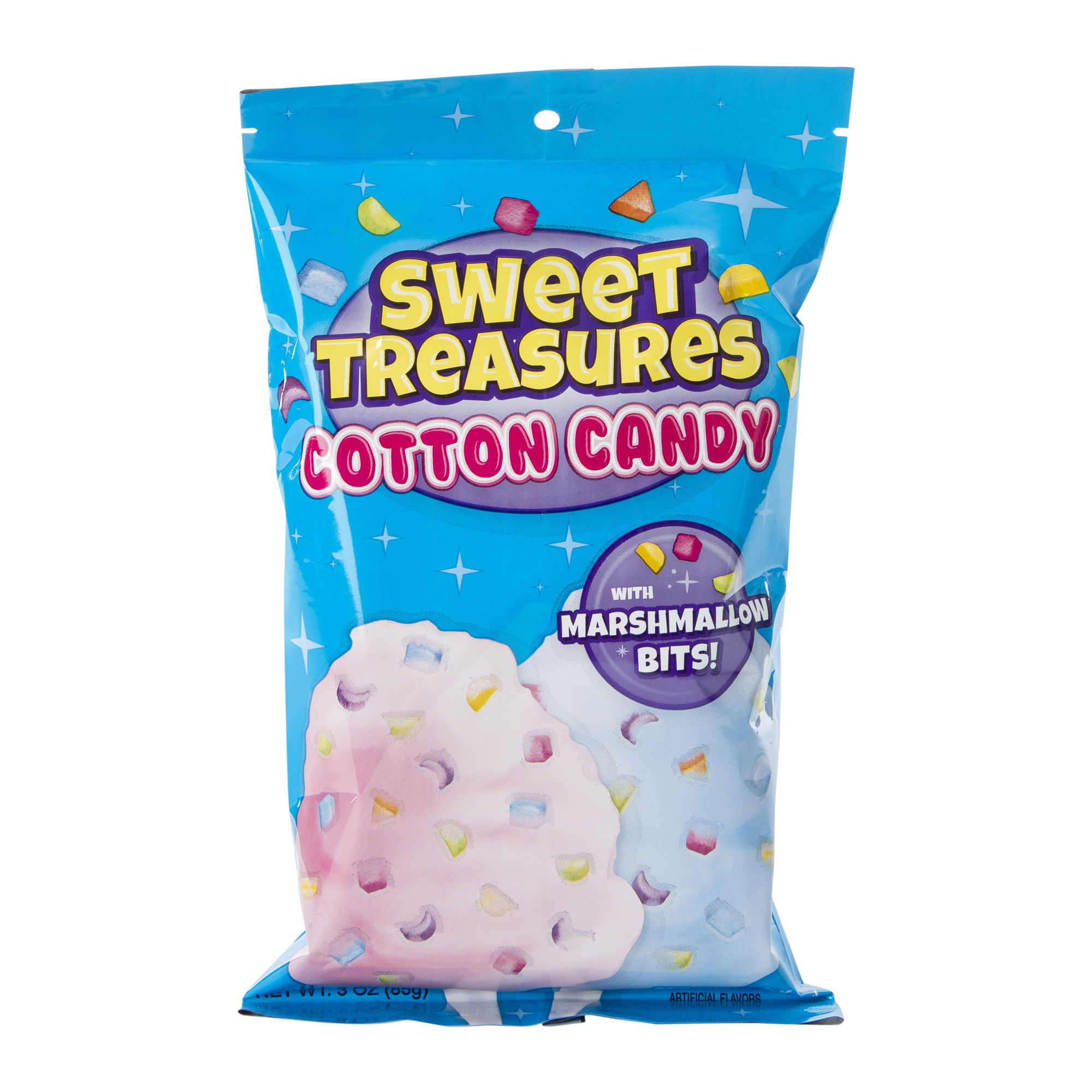 sweet treasures™ cotton candy with marshmallow bits 3oz