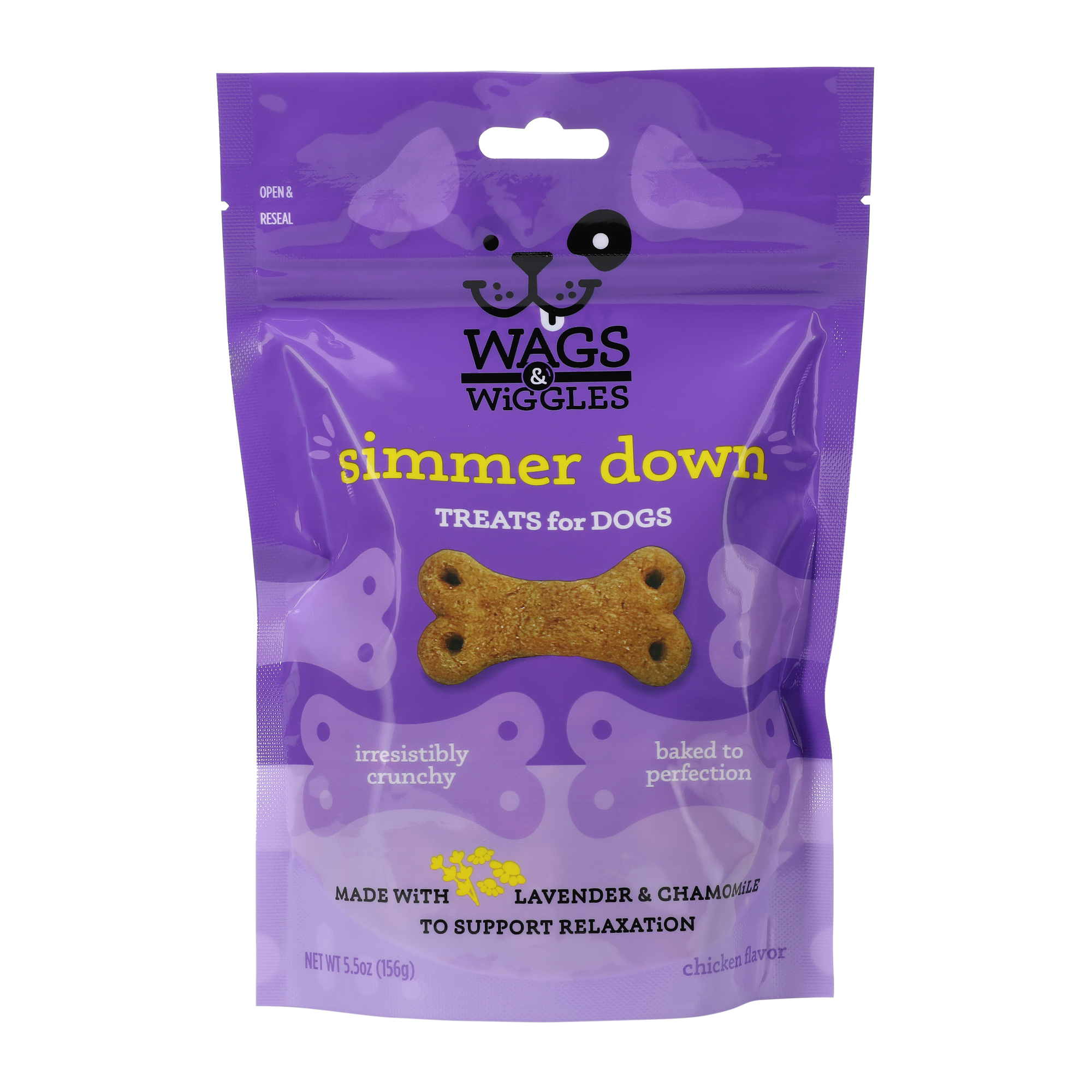wags & wiggles gentle belly treats for dogs 5.5oz