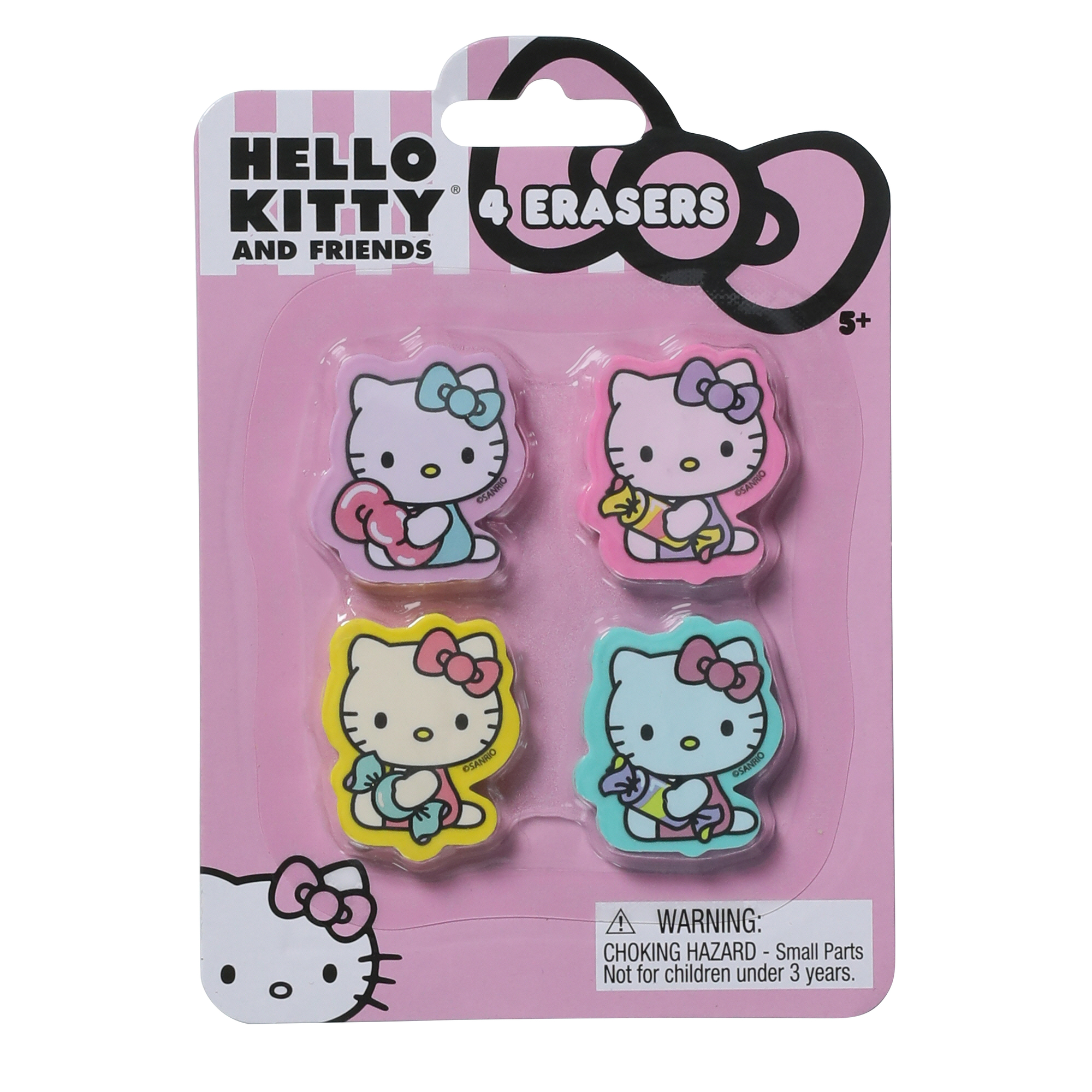 hello kitty® erasers 4-pack