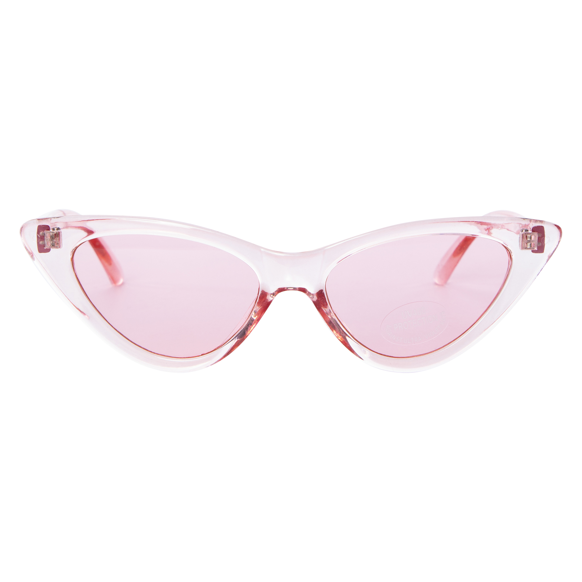 Glitter Heart-Shape Cat Eye Sunglasses