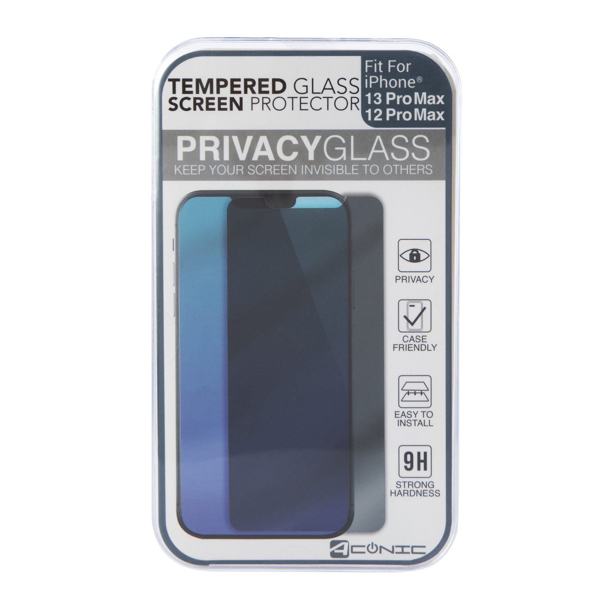 privacy tempered glass screen protector for iPhone 13 Pro Max®/12