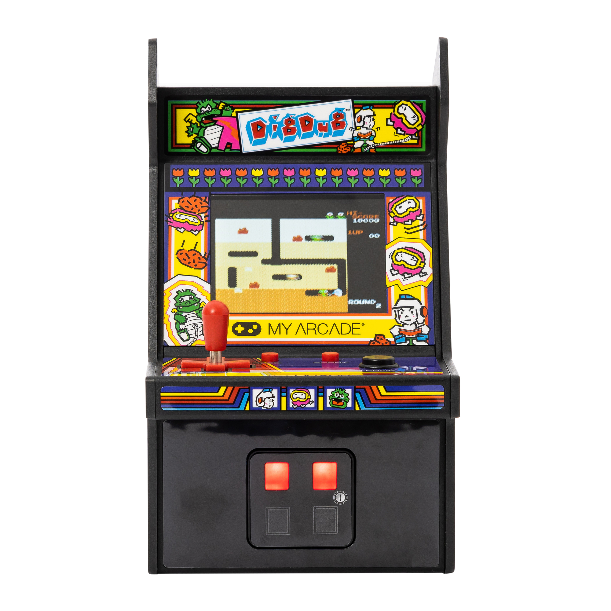 dig dug™ micro player retro arcade game