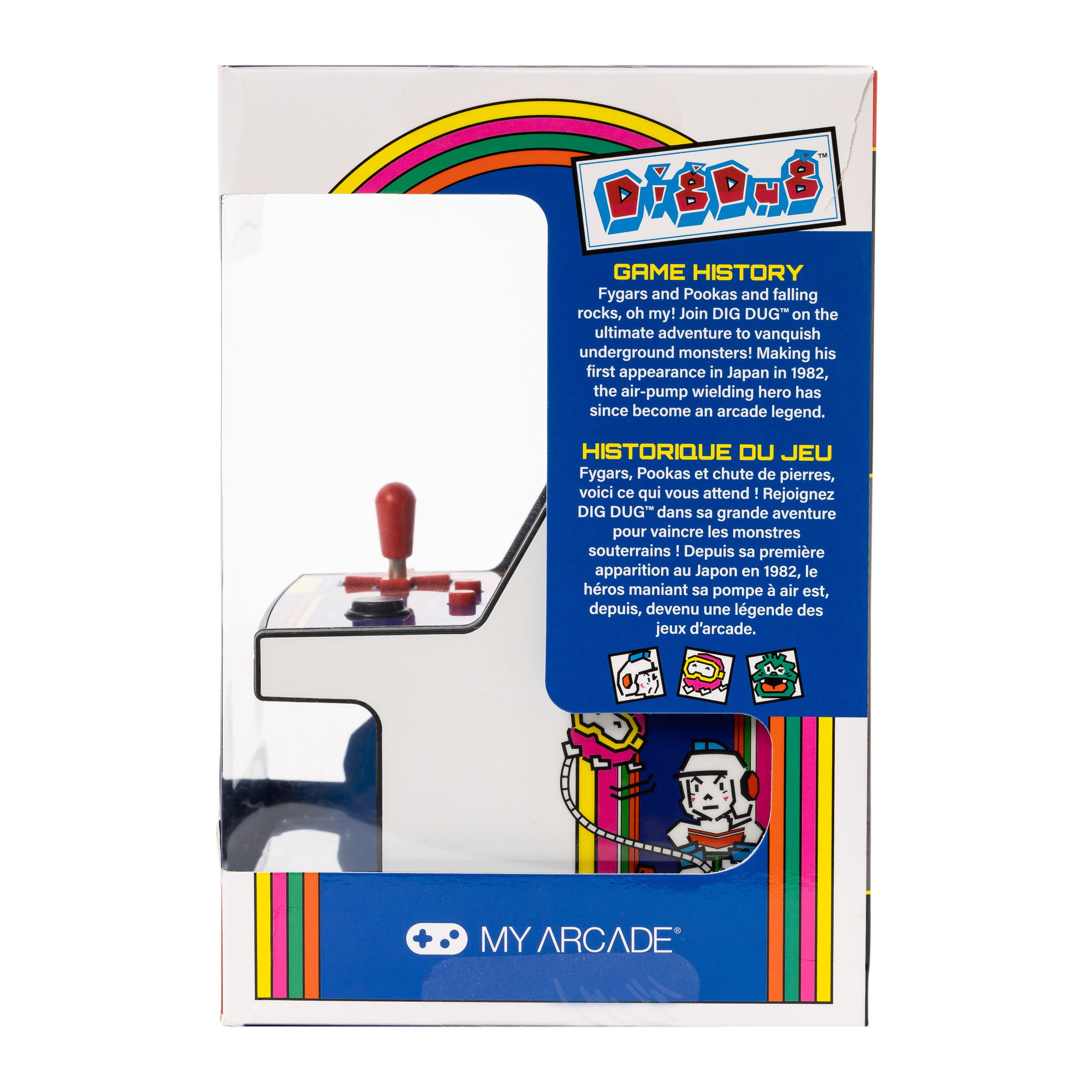 dig dug™ micro player retro arcade game