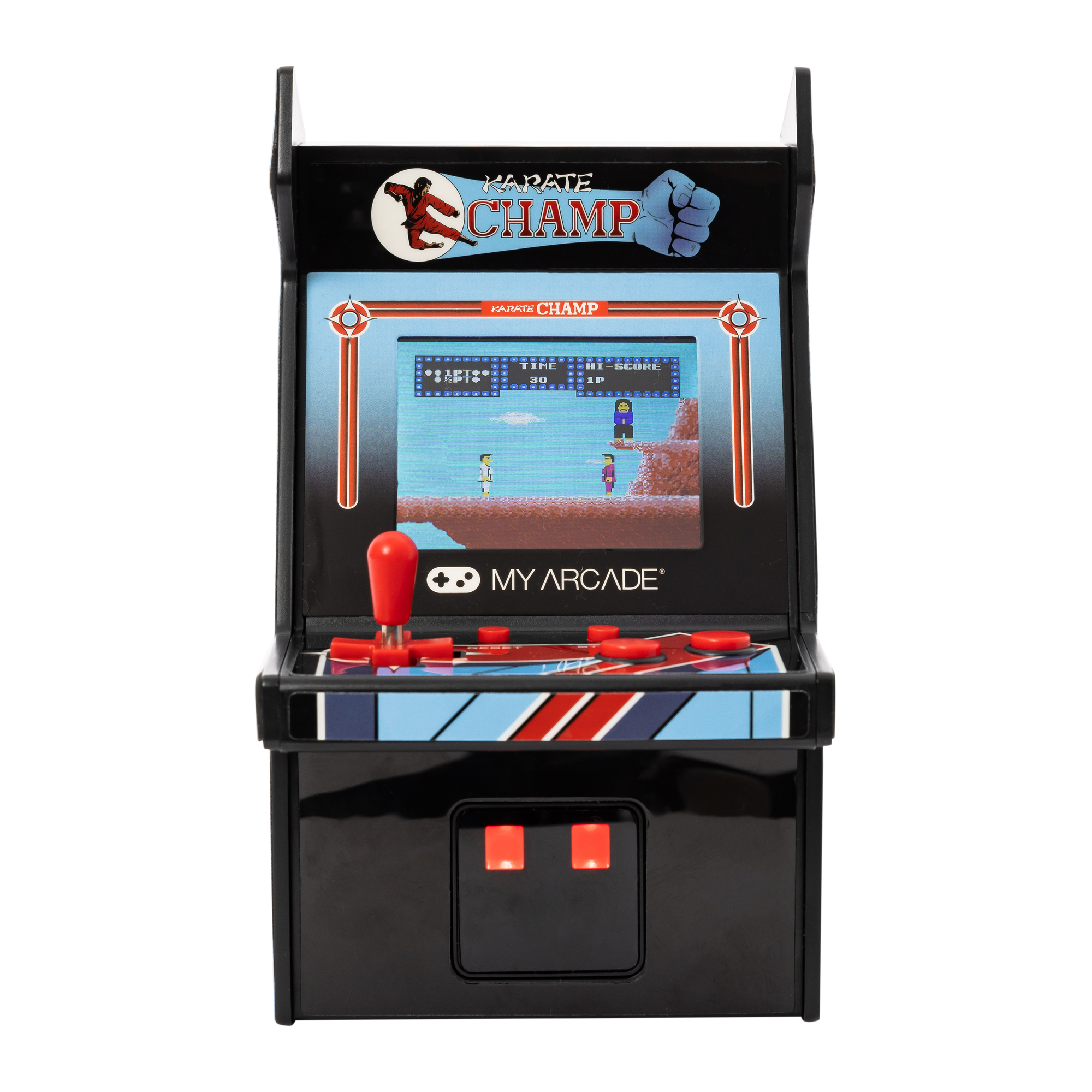 karate champ™ micro player retro arcade game