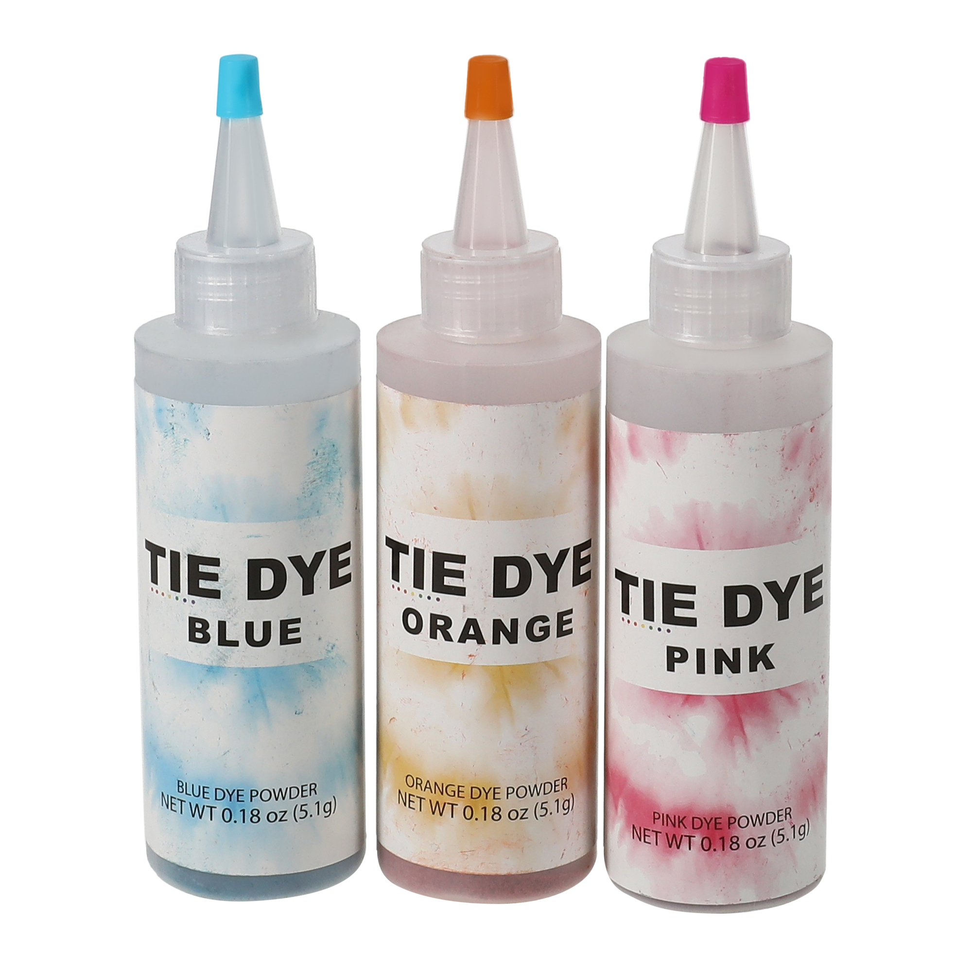 tie dye kit with 6 dyes & stencils