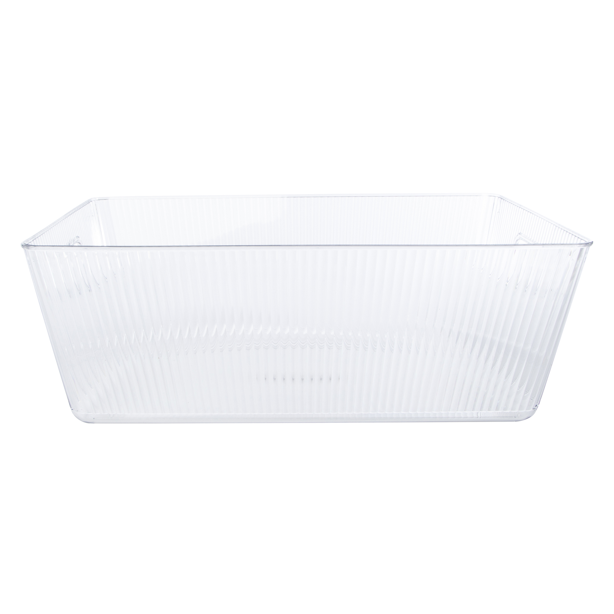 clear storage bin