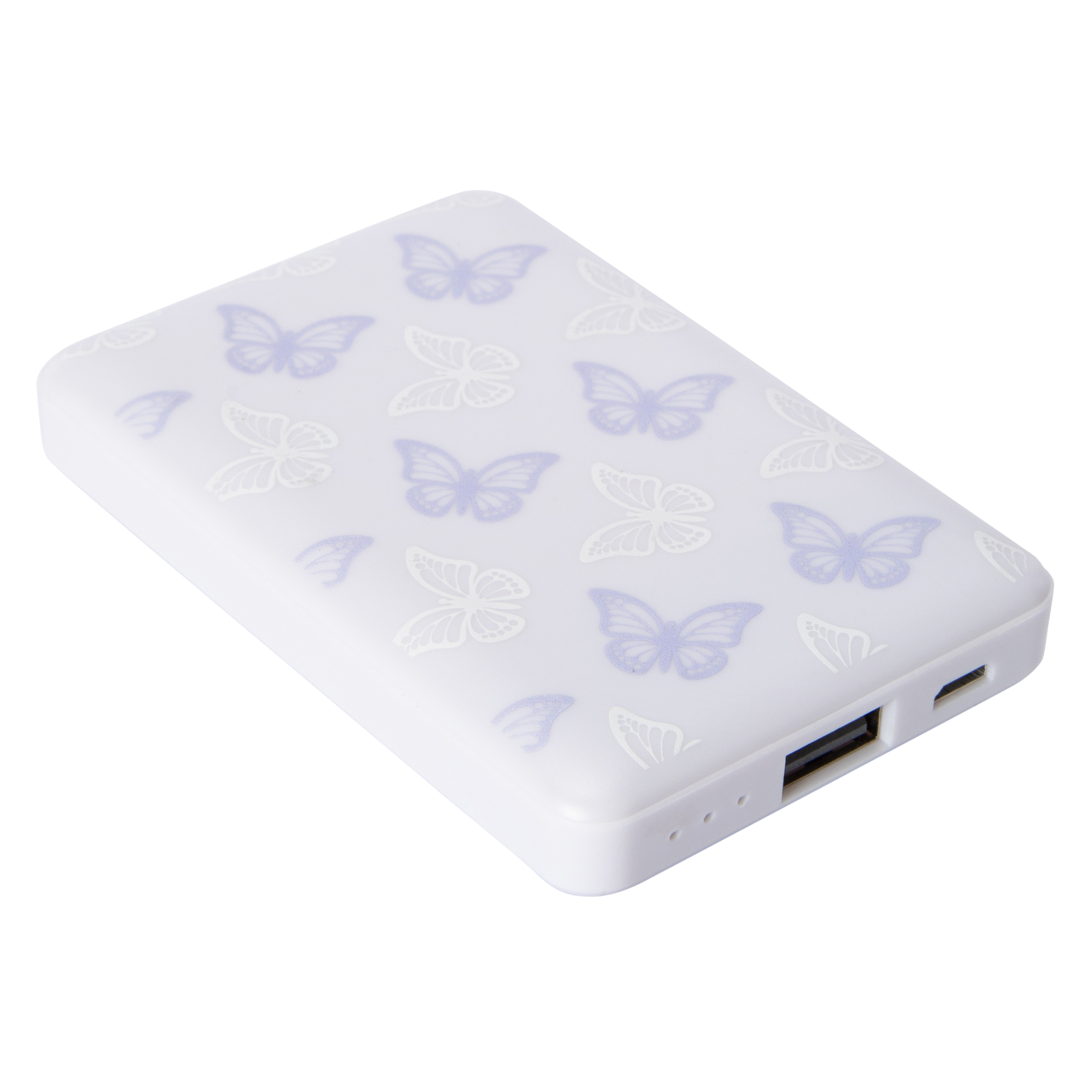 5000mAh Slim Rechargeable Print Power Bank