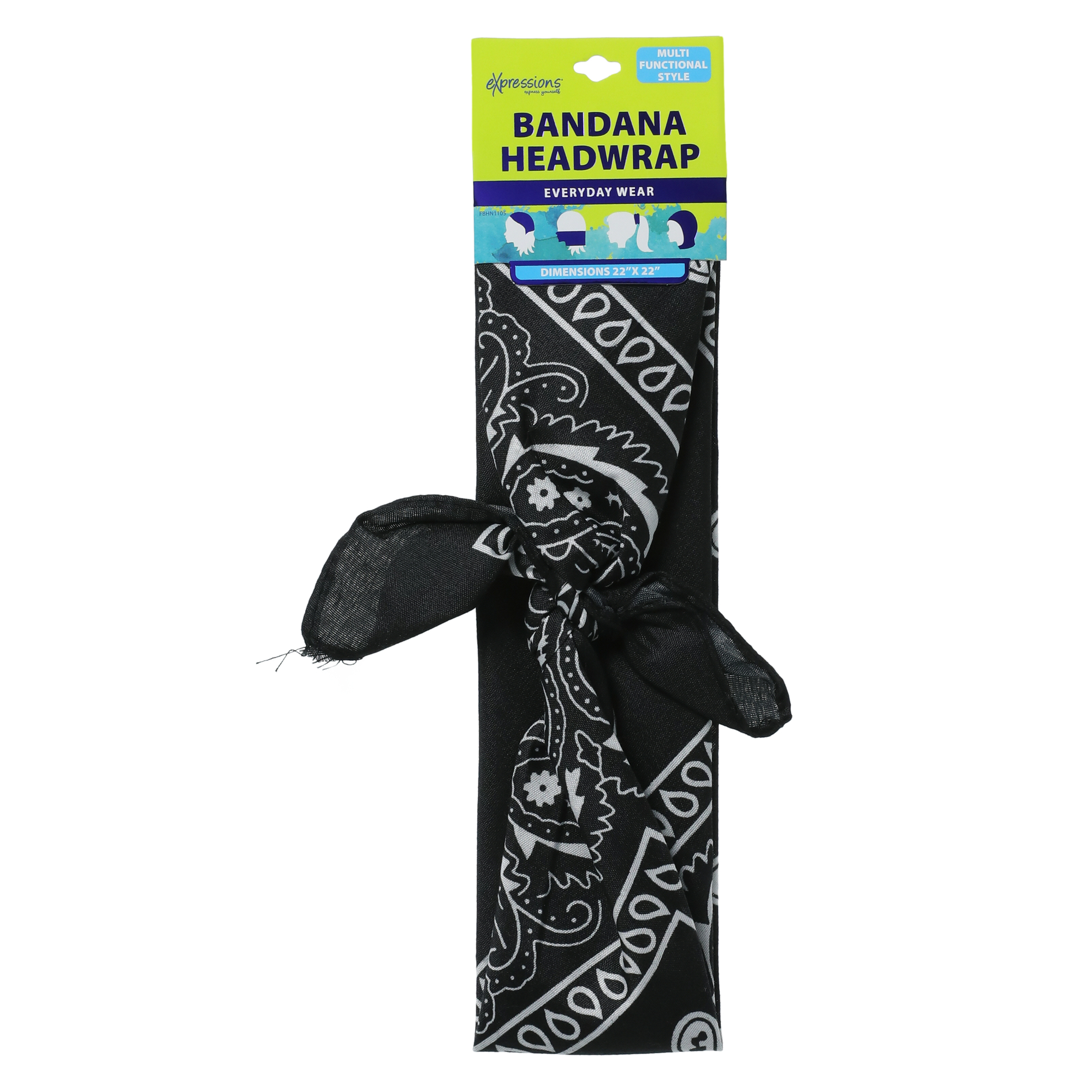 expressions® bandana headwrap