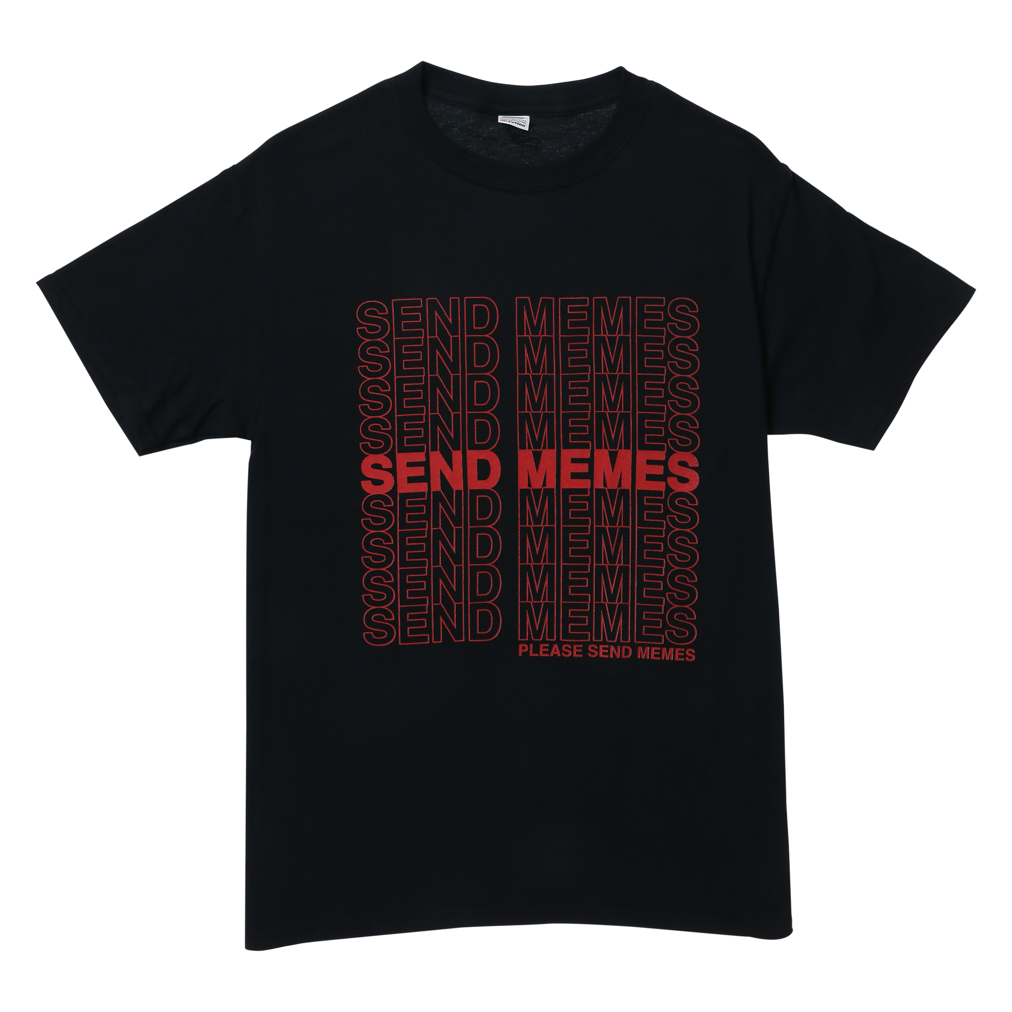 'send memes' graphic tee