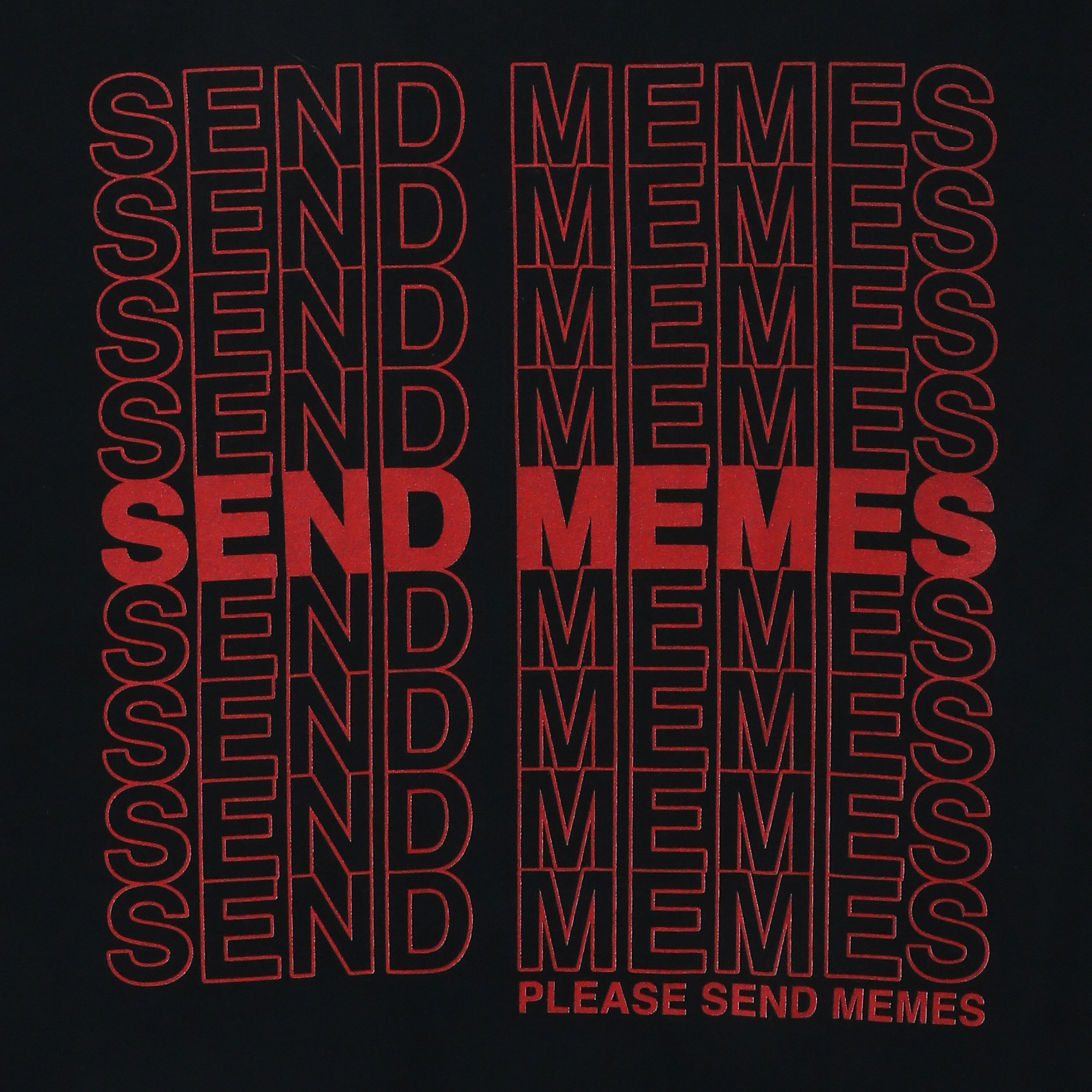 'send memes' graphic tee