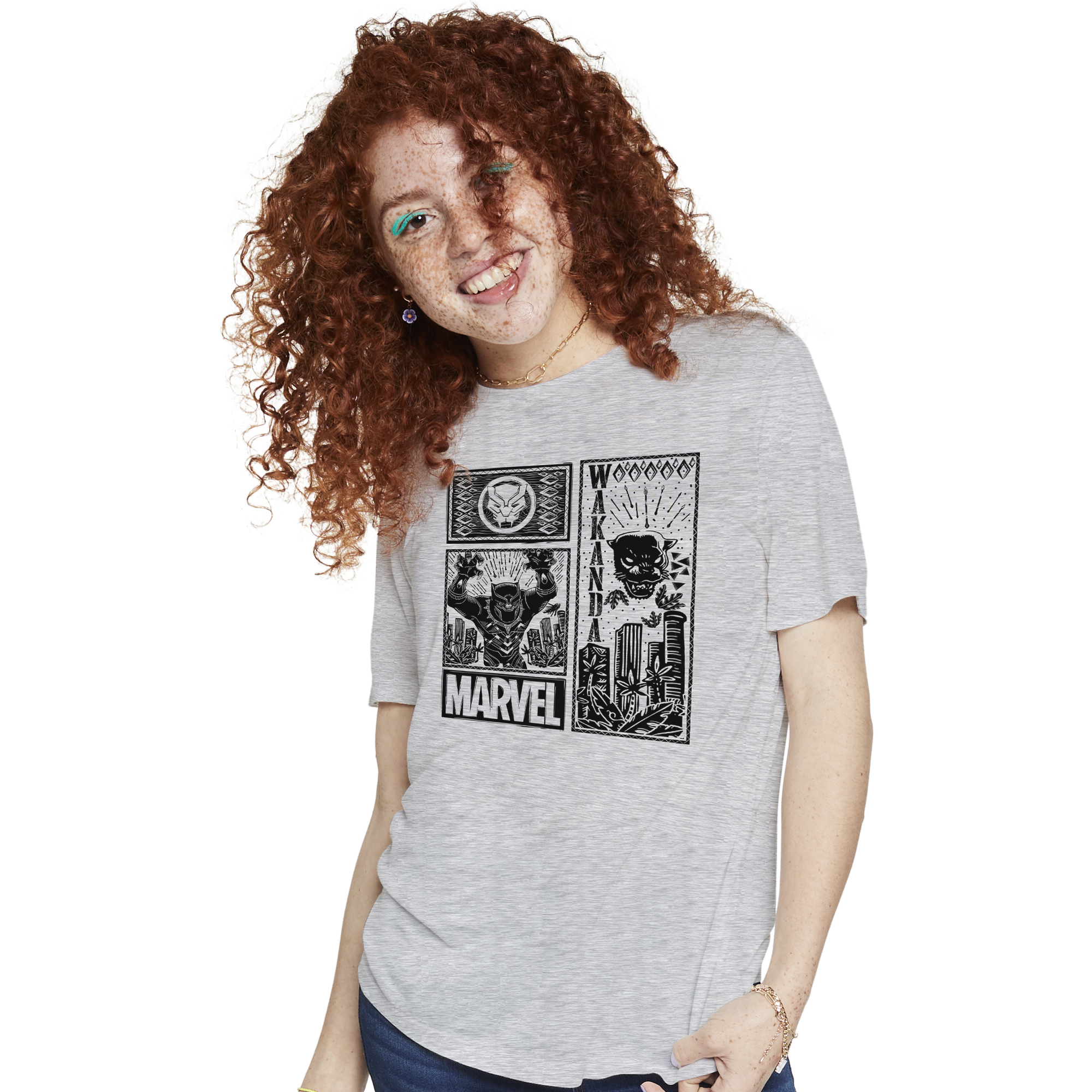 Marvel Black Panther Wakanda graphic tee