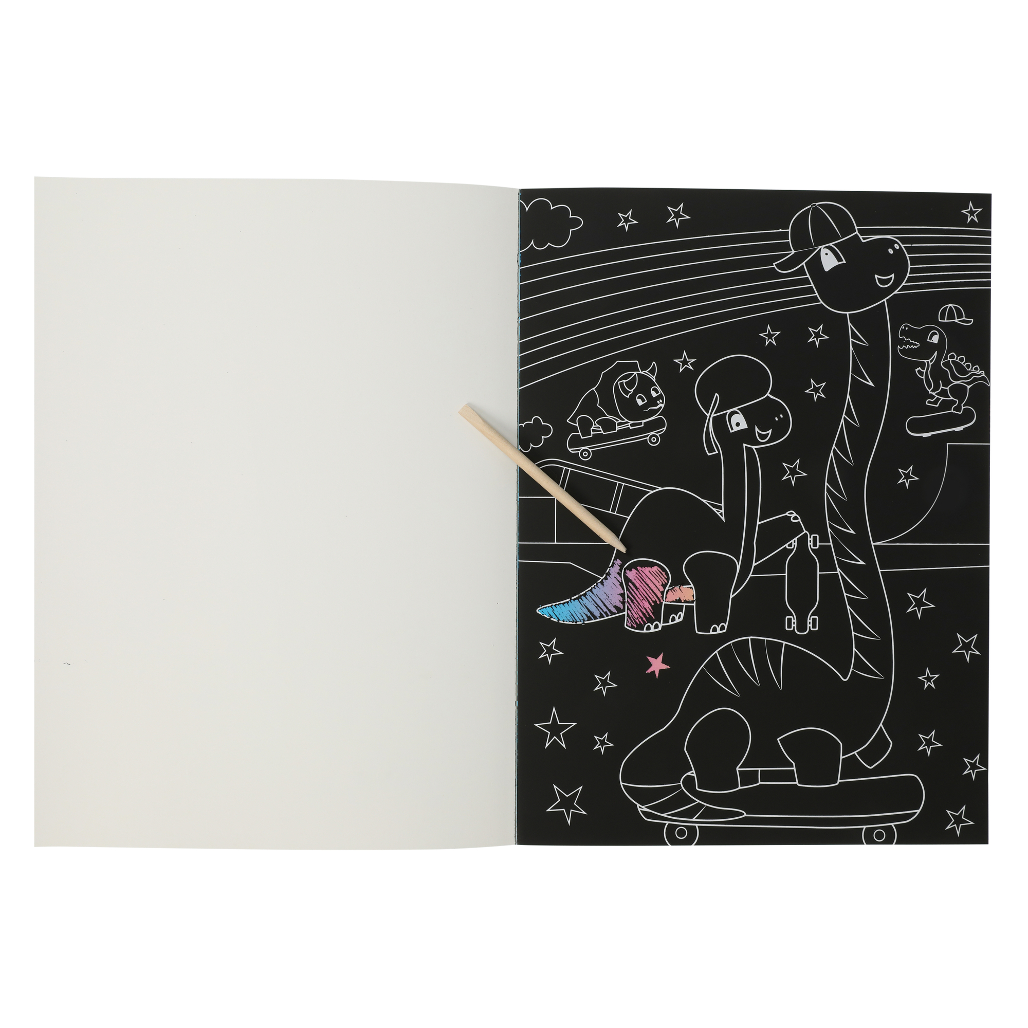 scratch art activity book