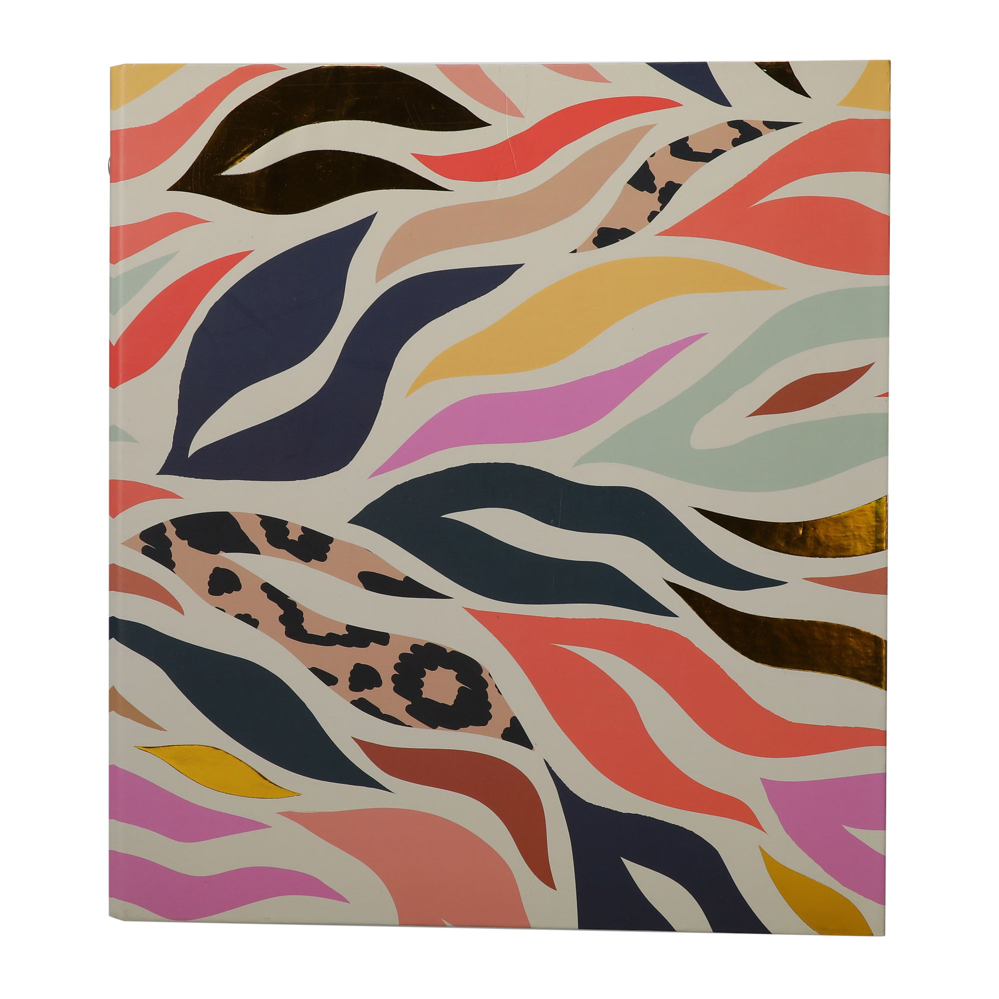 3-ring cardboard binder with pocket 11in x 12in