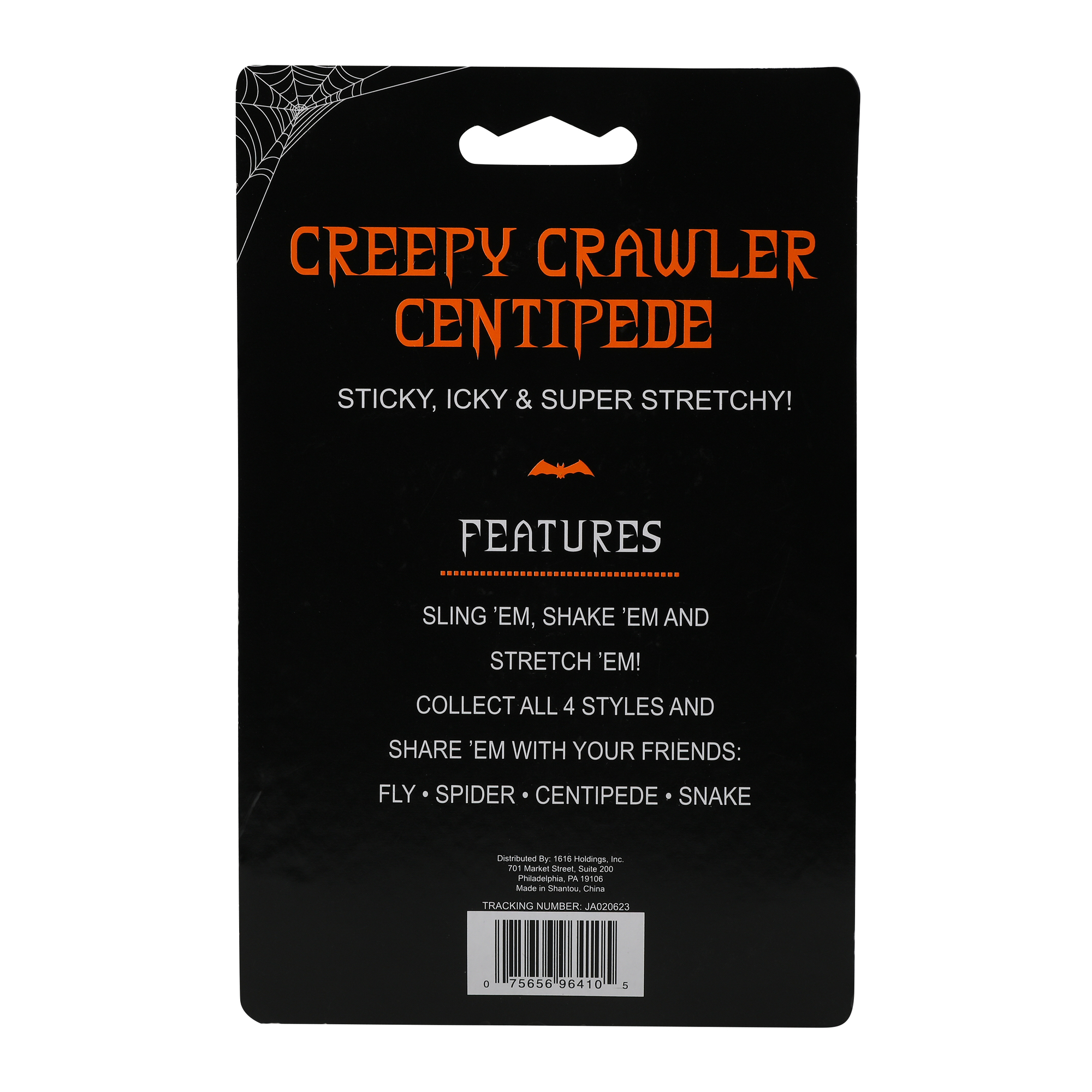 creepy crawler stretchy toy