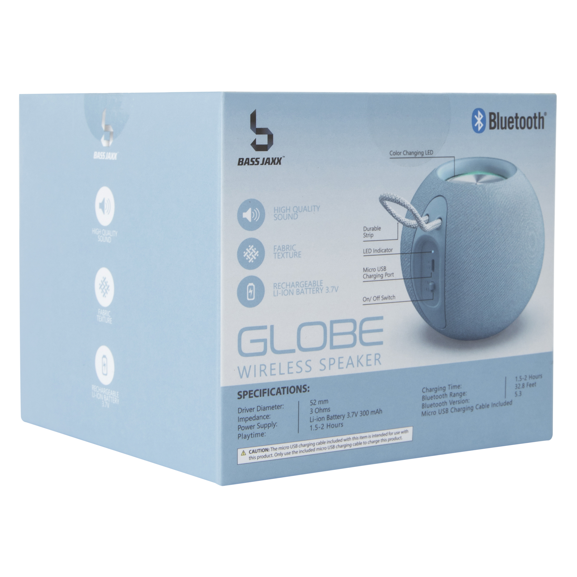 globe LED wireless bluetooth® speaker | Five Below