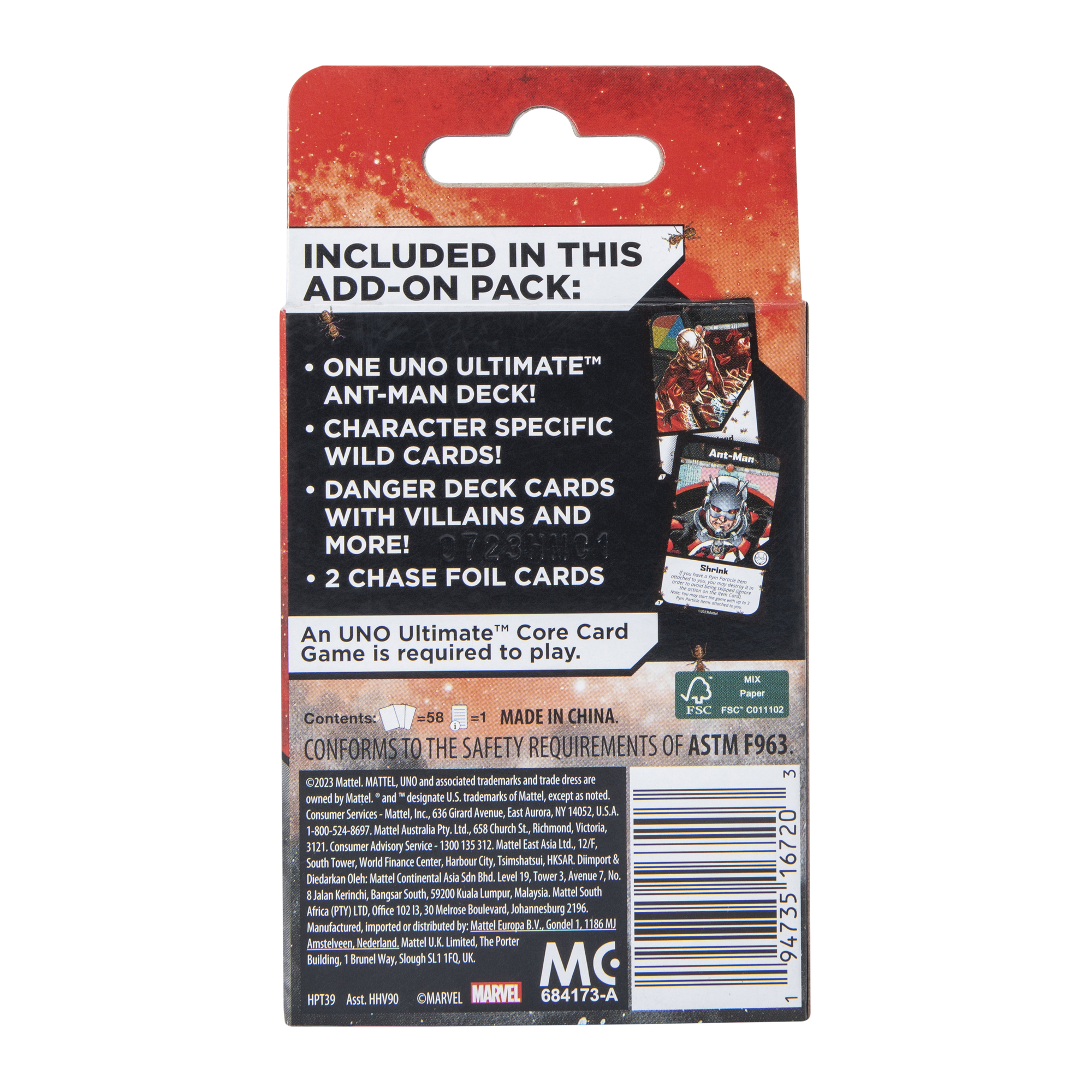 Uno® Ultimate Marvel Add-On Pack