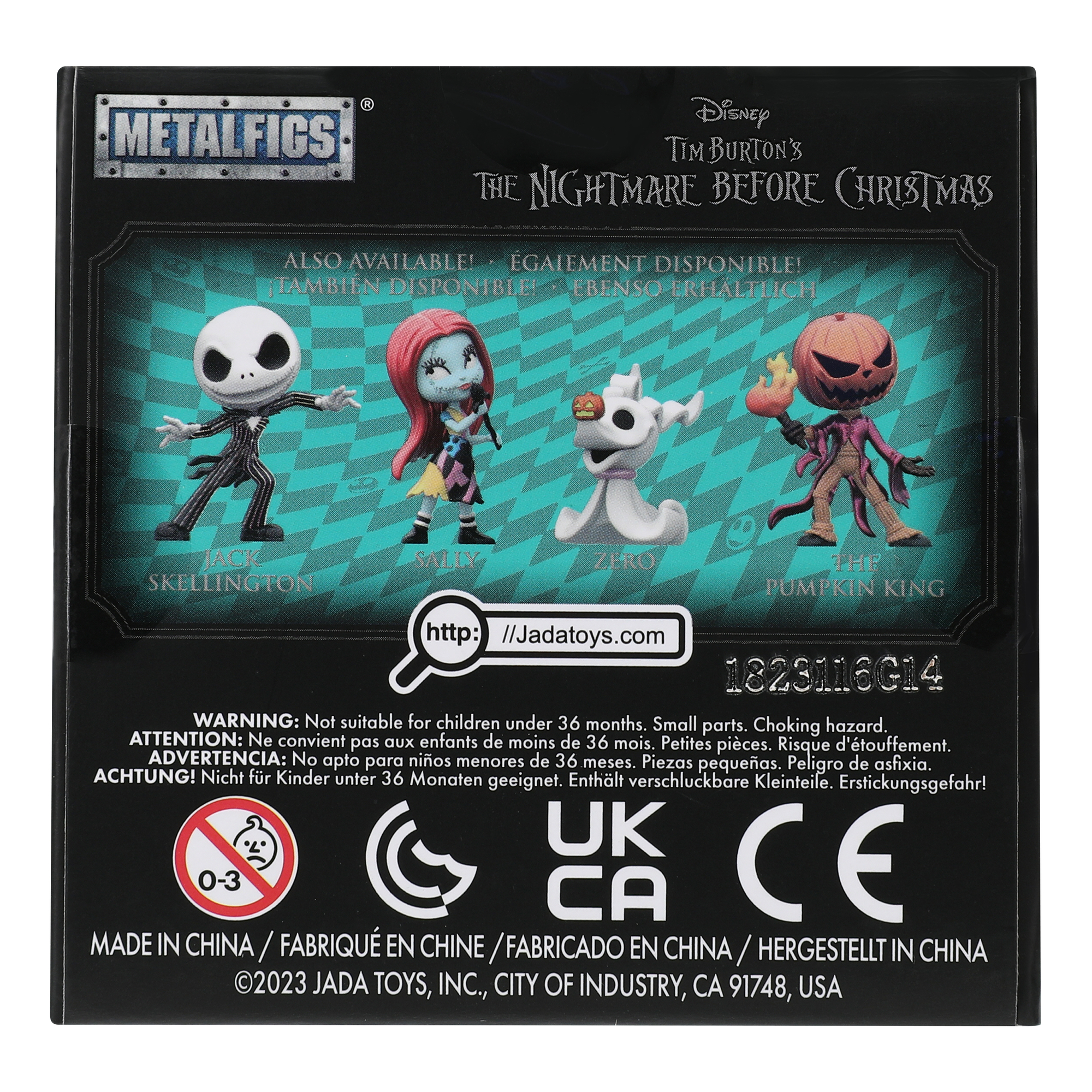 Disney Tim Burton's The Nightmare Before Christmas metal
