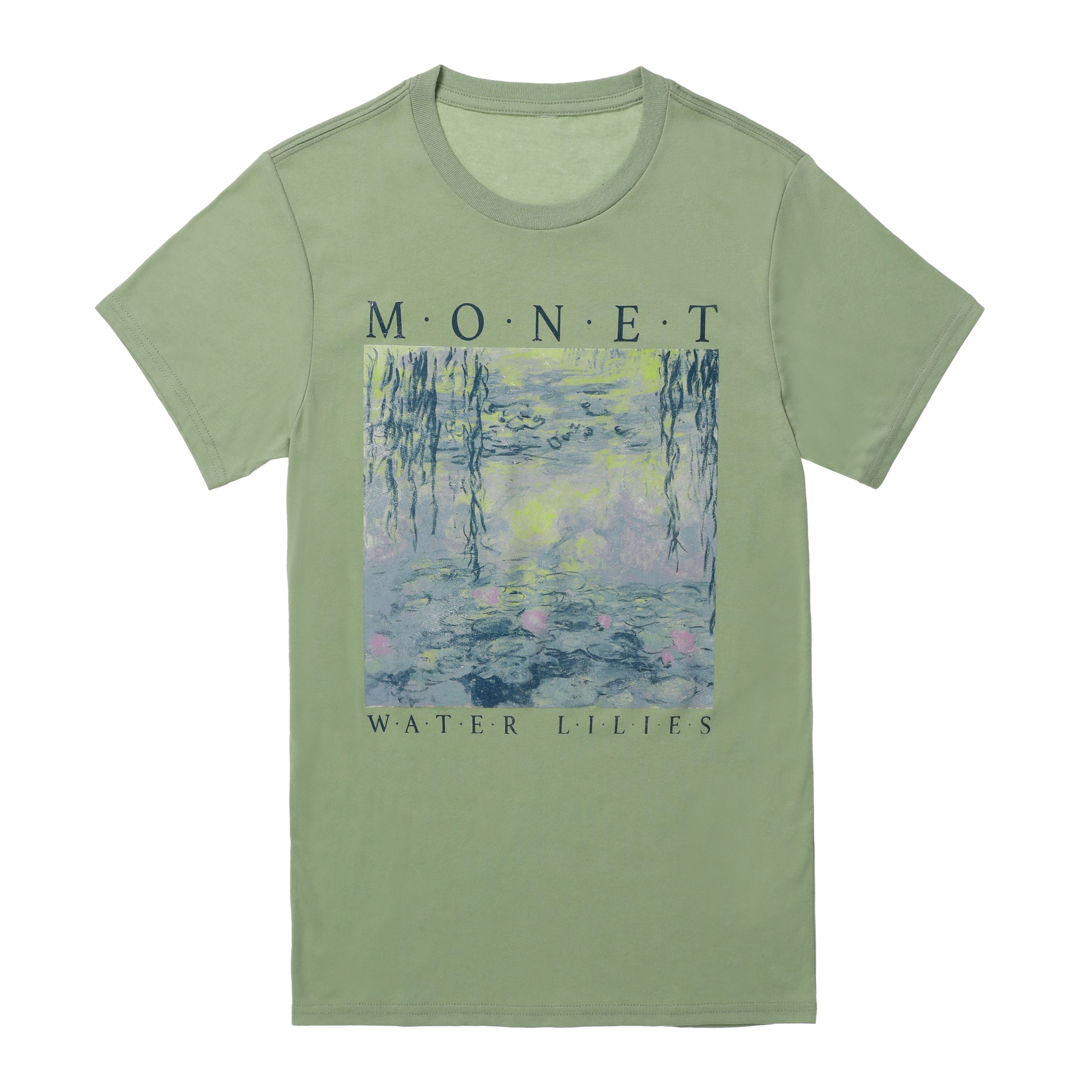 monet water lilies graphic tee