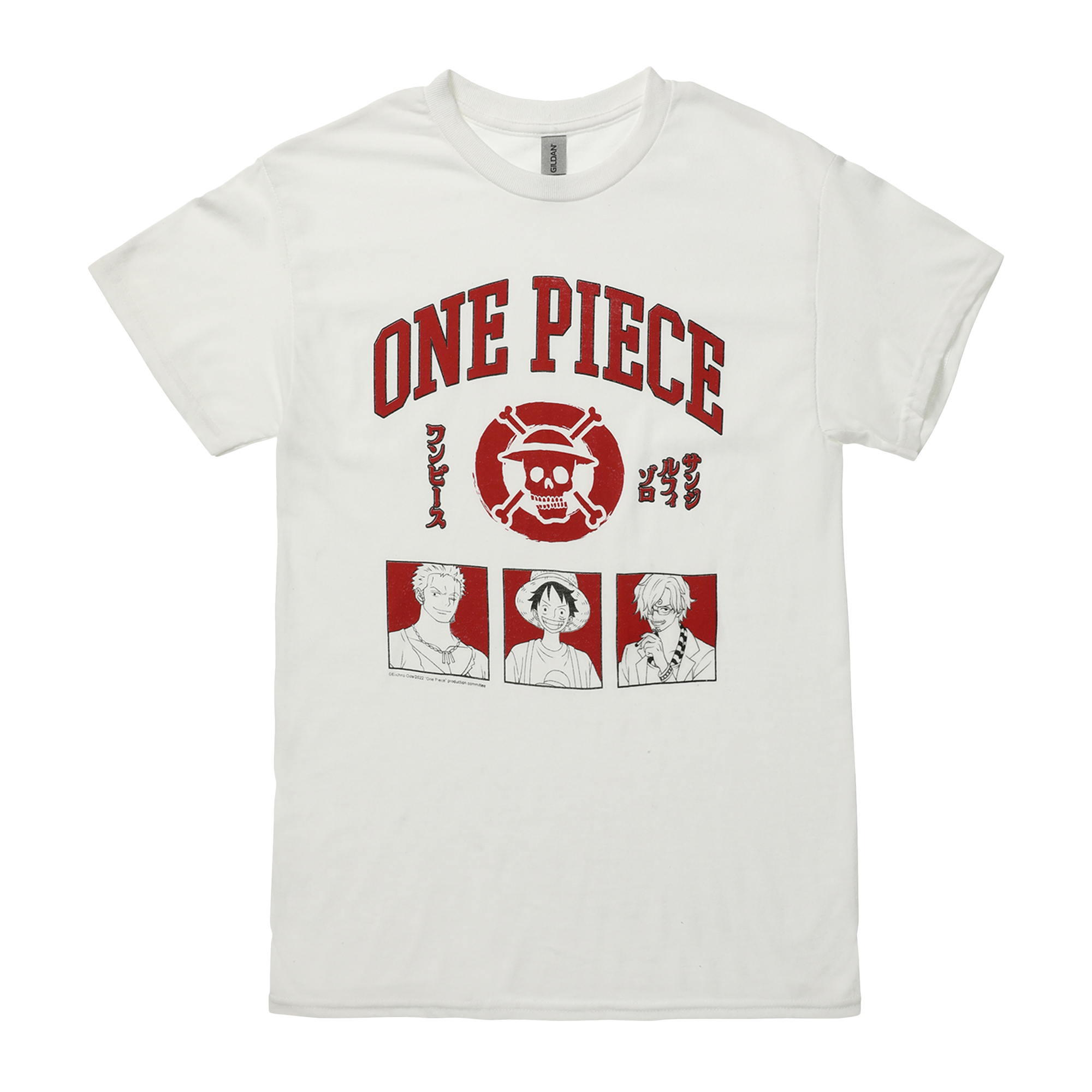 one piece graphic tee