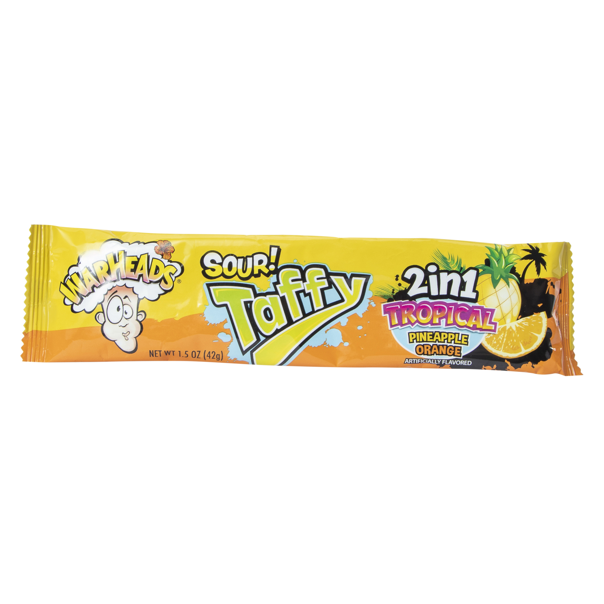 warheads® 2-in-1 sour tropical taffy 1.5oz