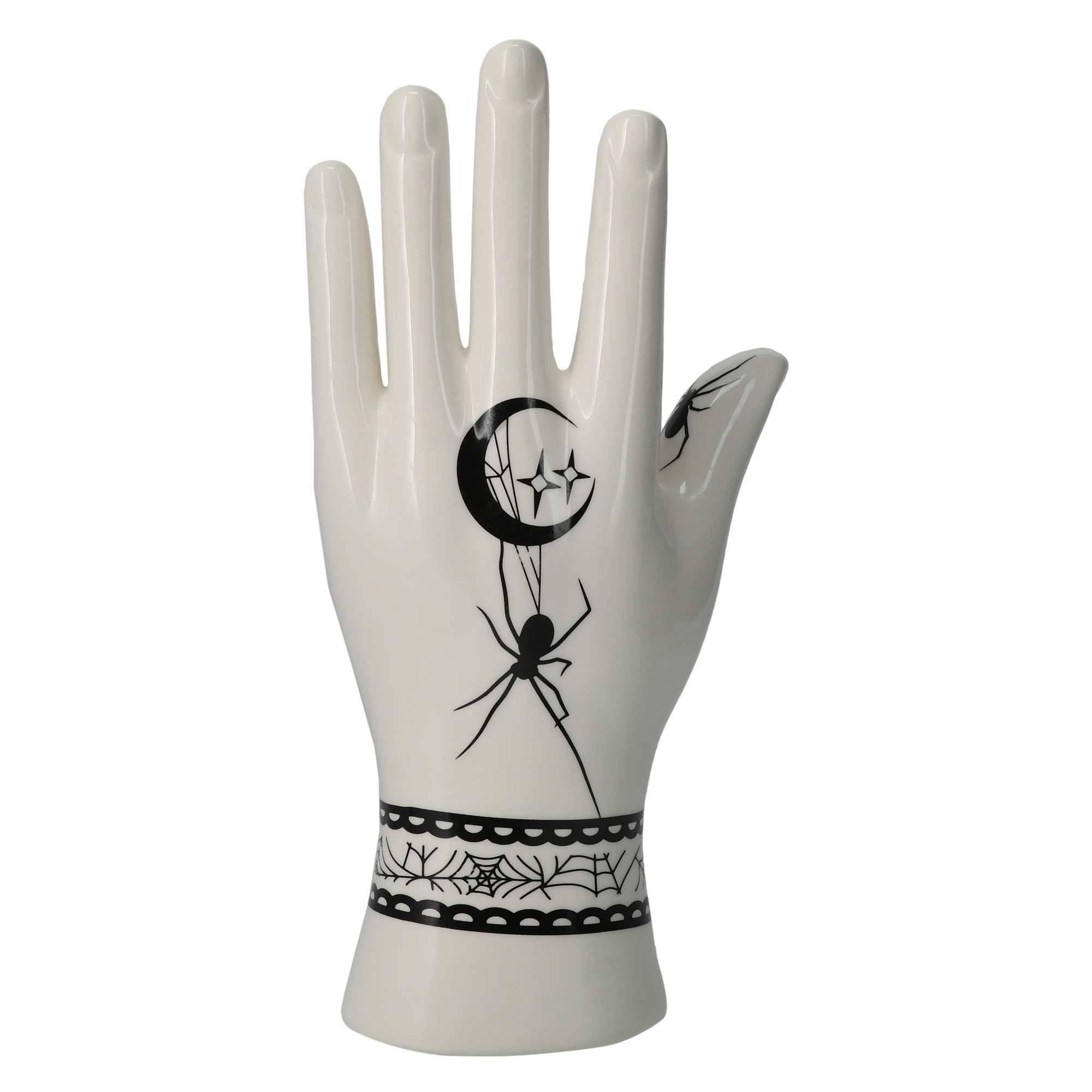 halloween tattoo palm decoration 9in