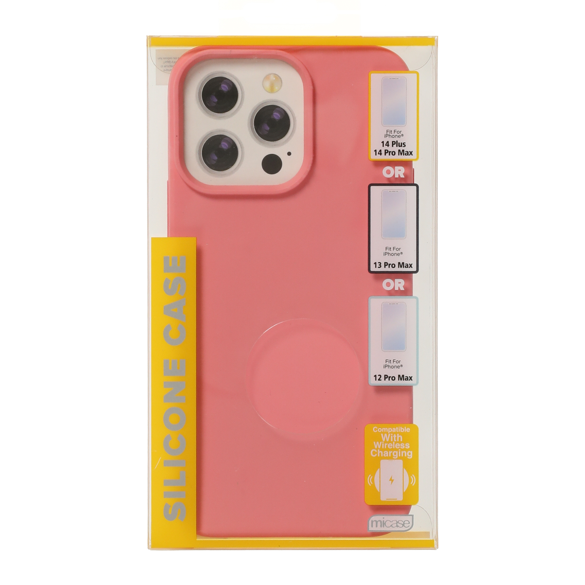 Funda Para Iphone 15 Pro Compatible Con Magsafe, Con Borde Ondulado Pequeño, De Pc Y Tpu, Color