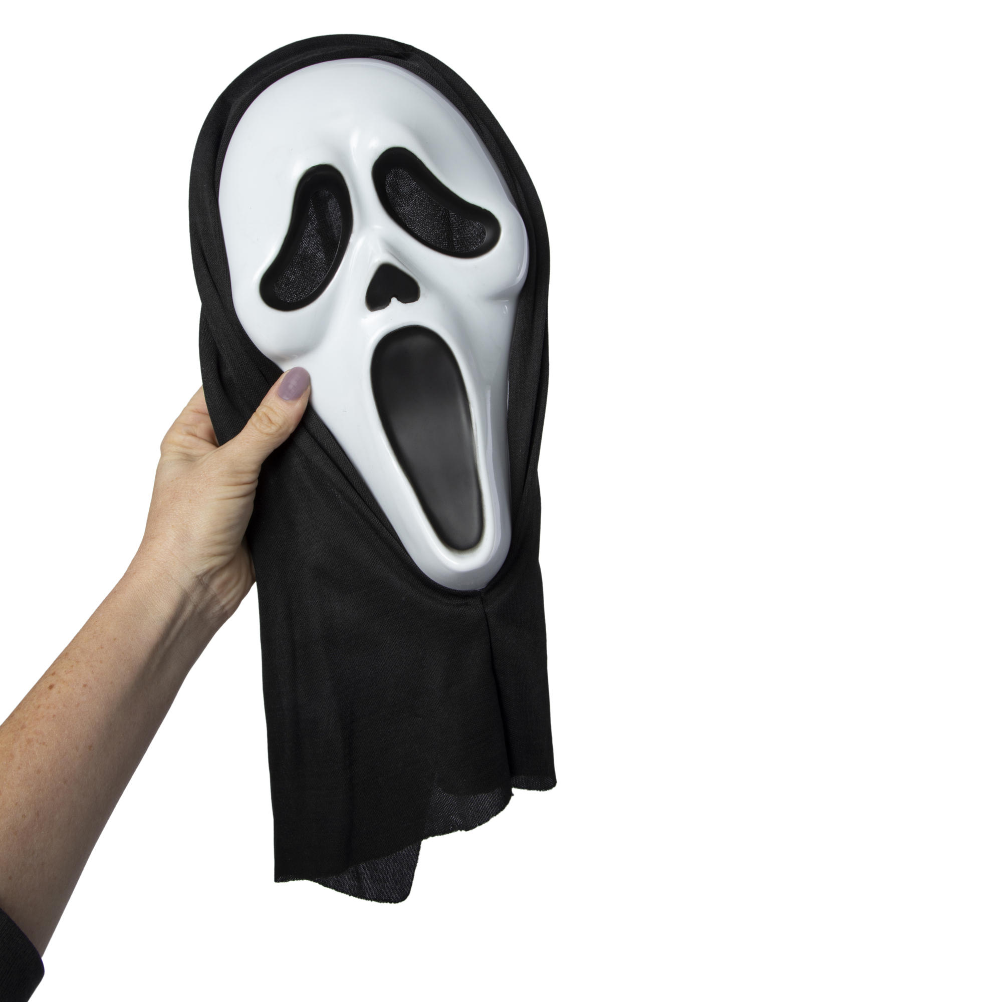 ghost face mask & knife costume set