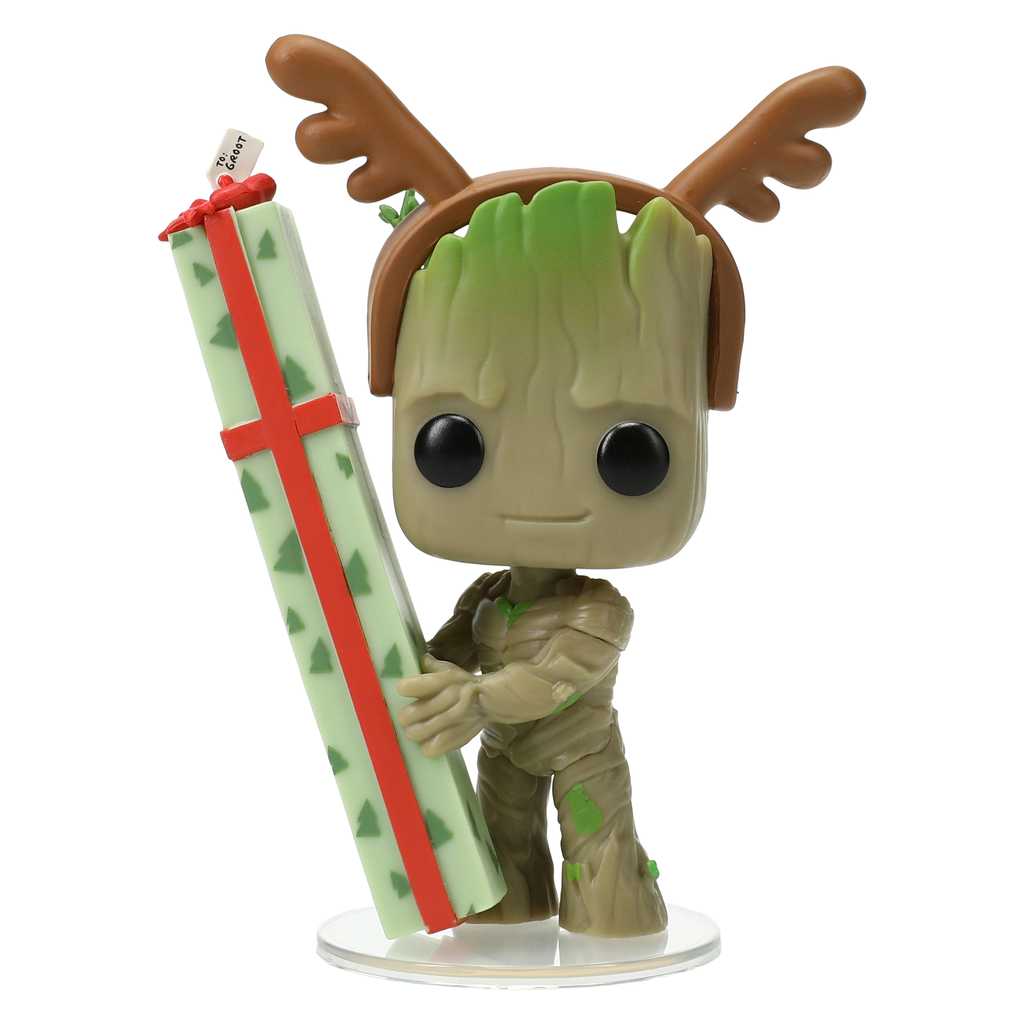 Funko Pop! Guardians of the Galaxy Groot Holiday Special bobble-head