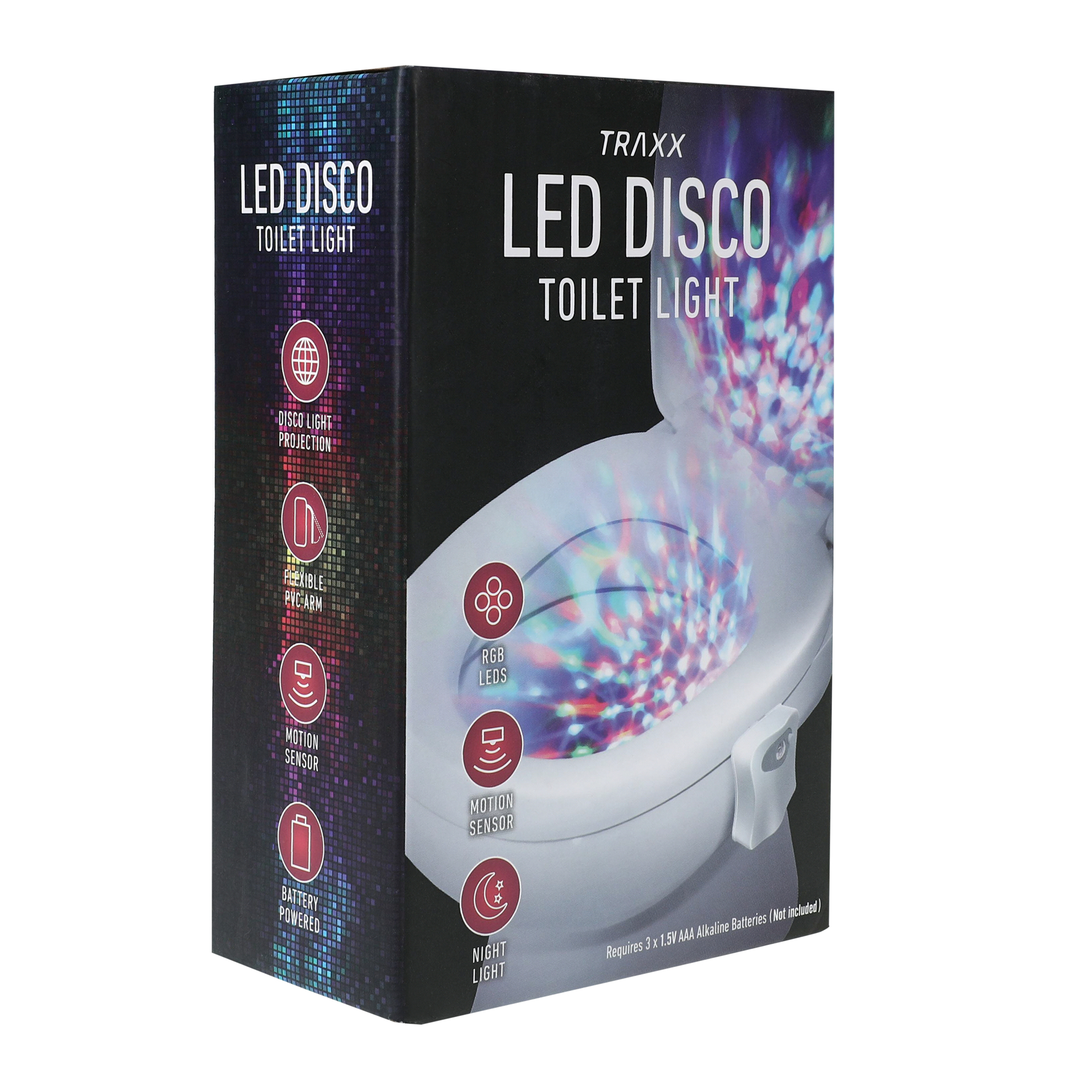 disco LED toilet nightlight