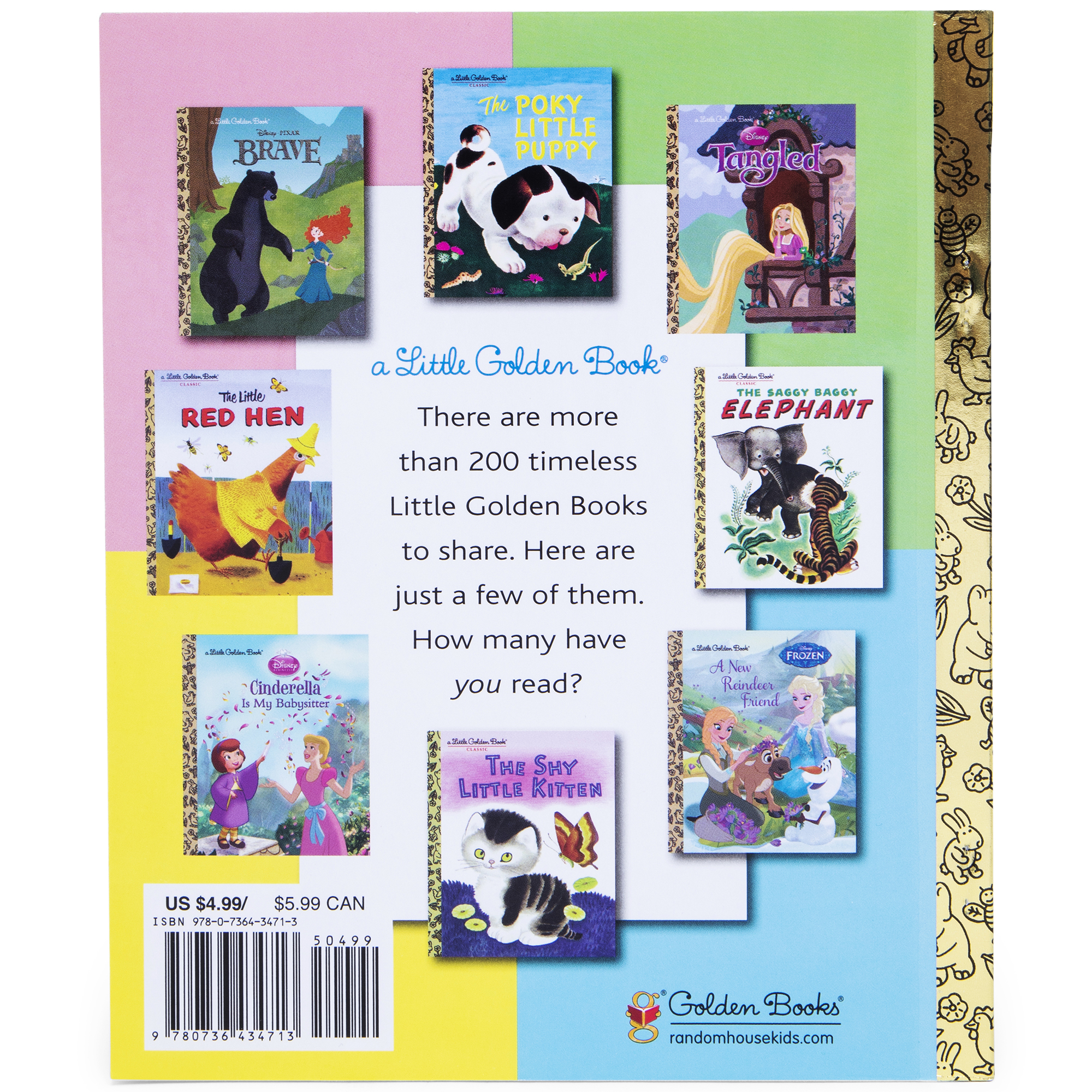 Disney Frozen A Little Golden Book® | Five Below