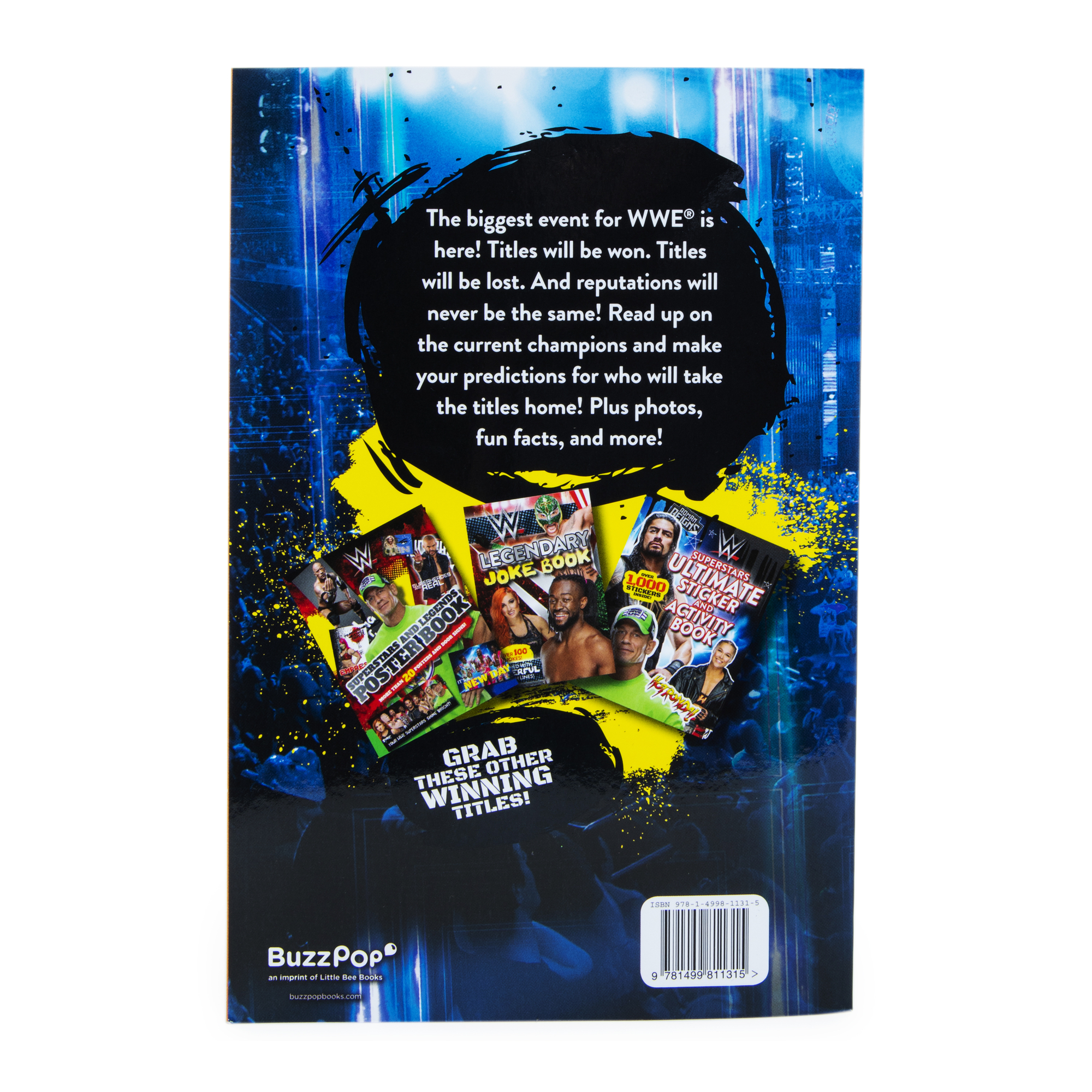 Wwe® Road To Wrestlemania® Trivia & Activity Book W/ Bonus Stickers