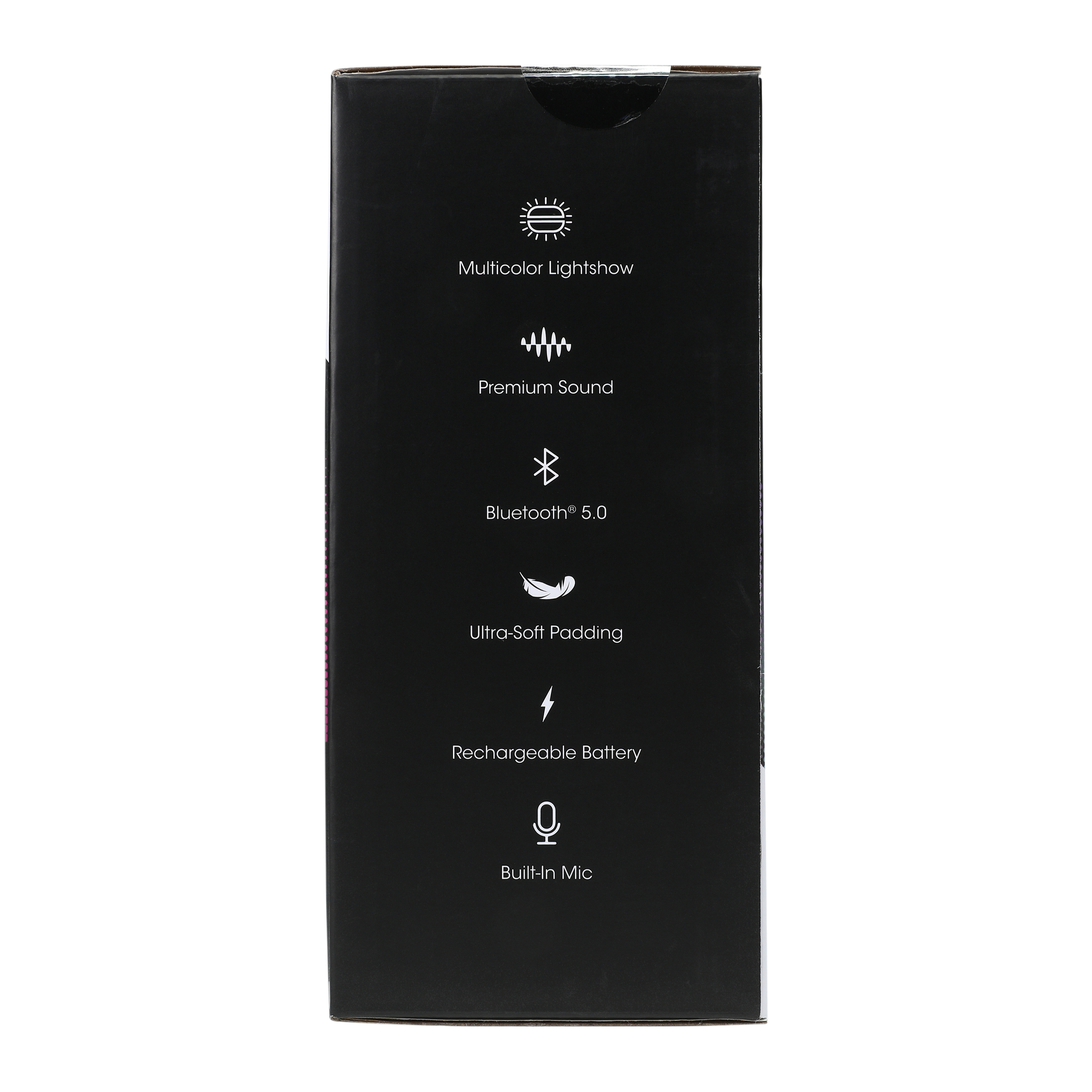 disco pulse LED bluetooth® headphones with mic