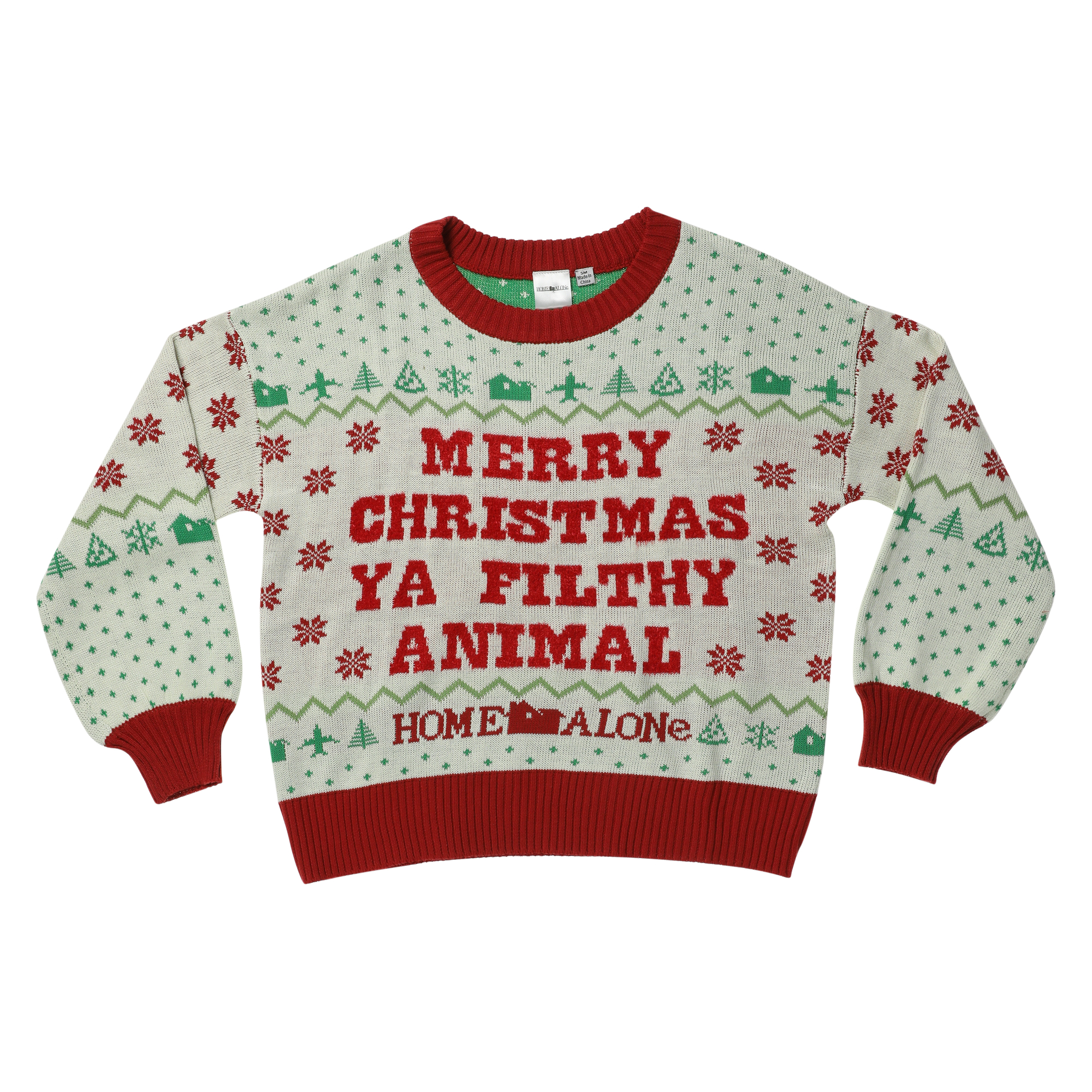home alone™ 'filthy animal' christmas sweater
