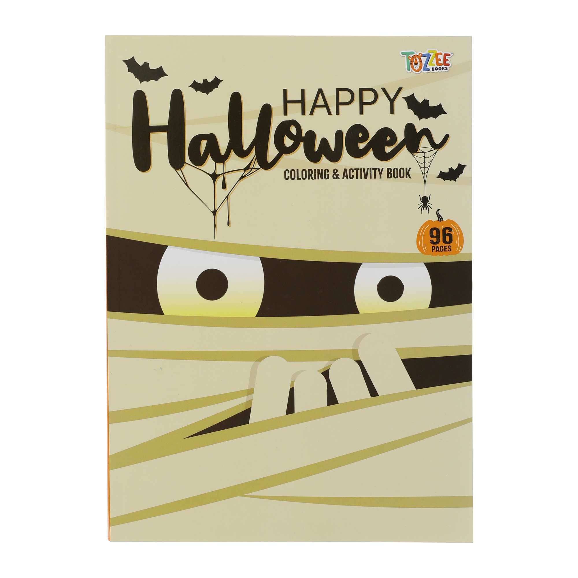 halloween coloring & activity book