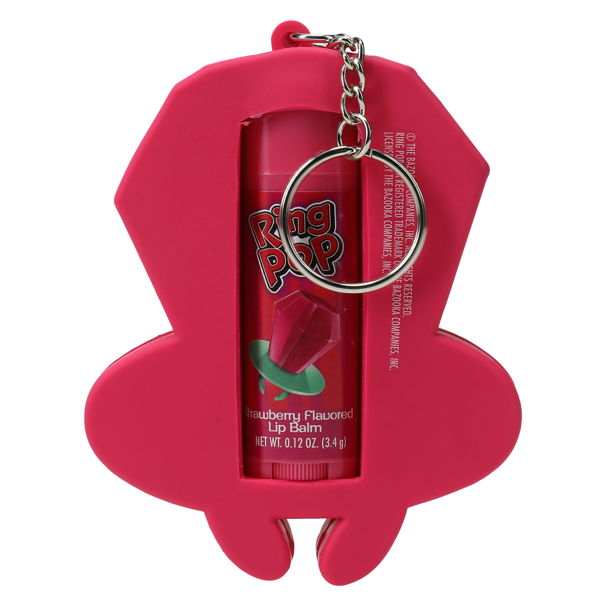 ring pop® flavored lip balm & keychain