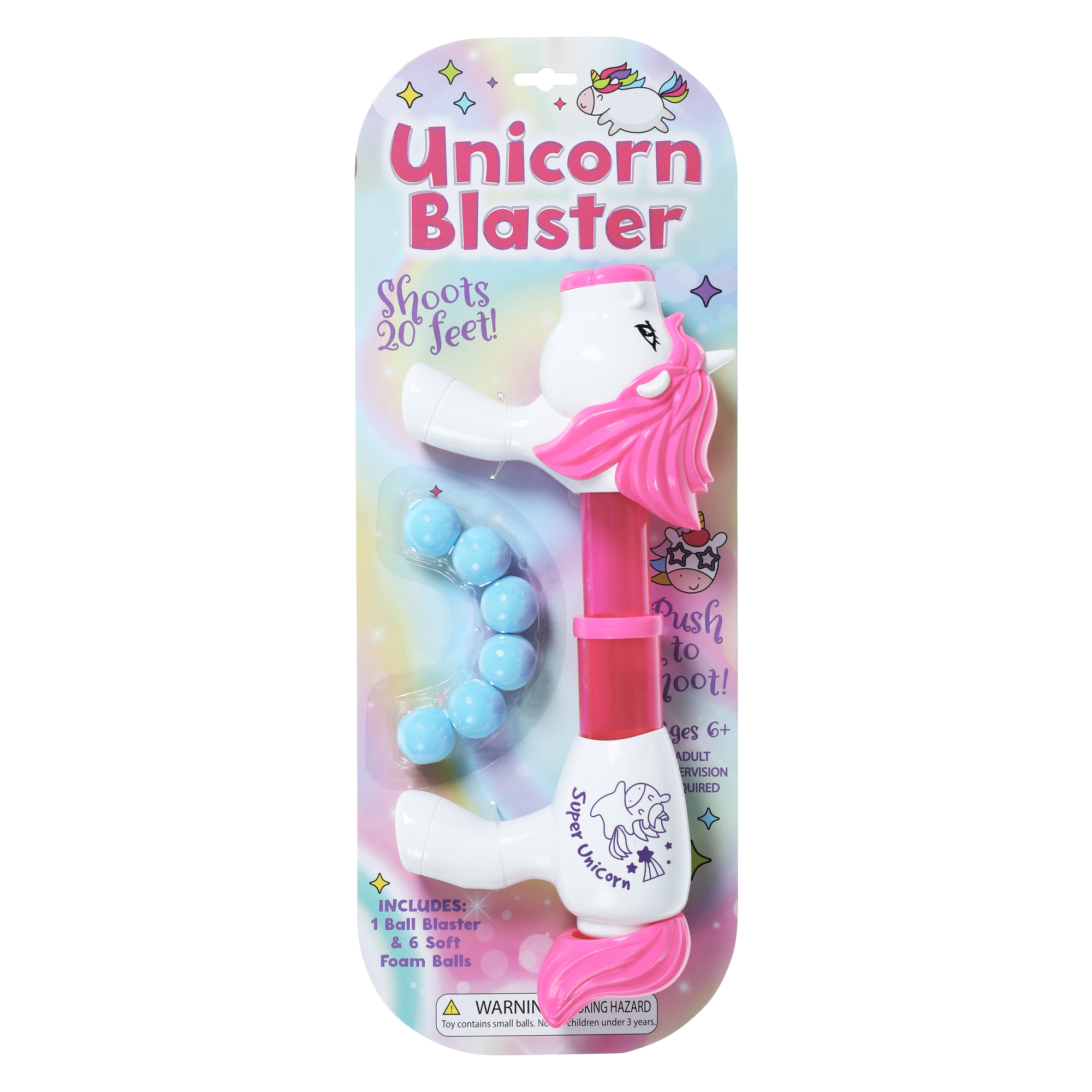 Unicorn that shoots store balls