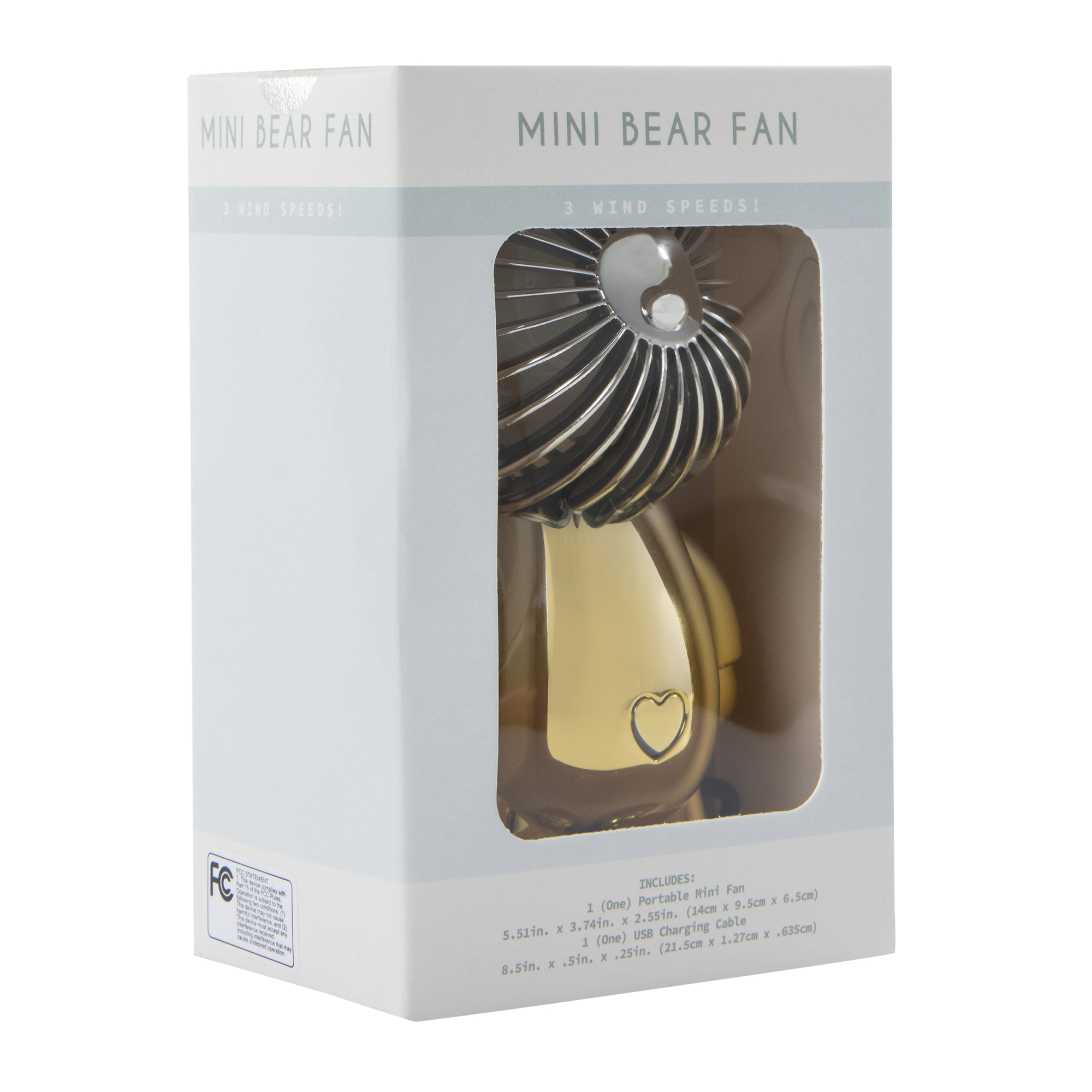 mini portable character fan