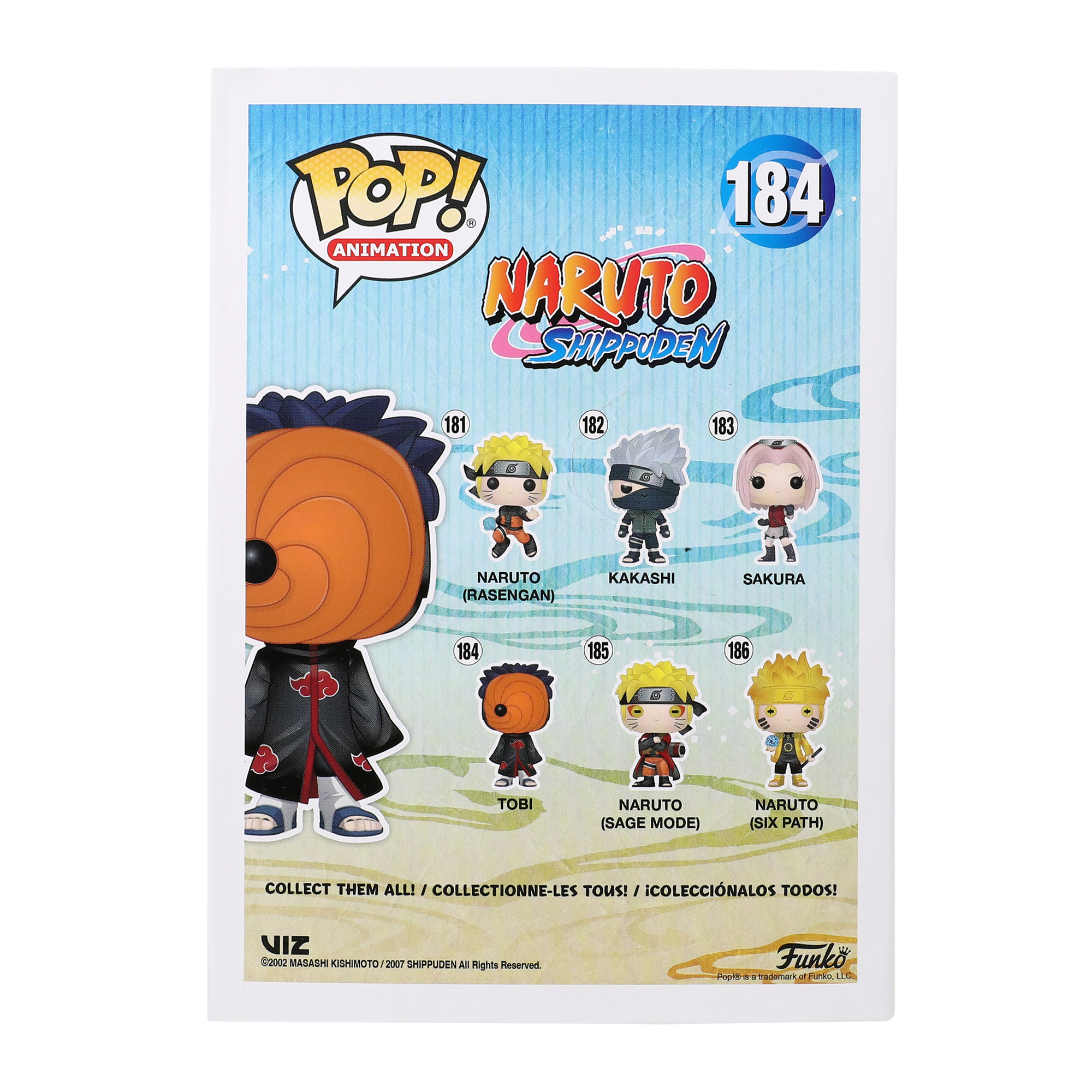 Funko Pop! naruto shippuden™ Tobi vinyl figure