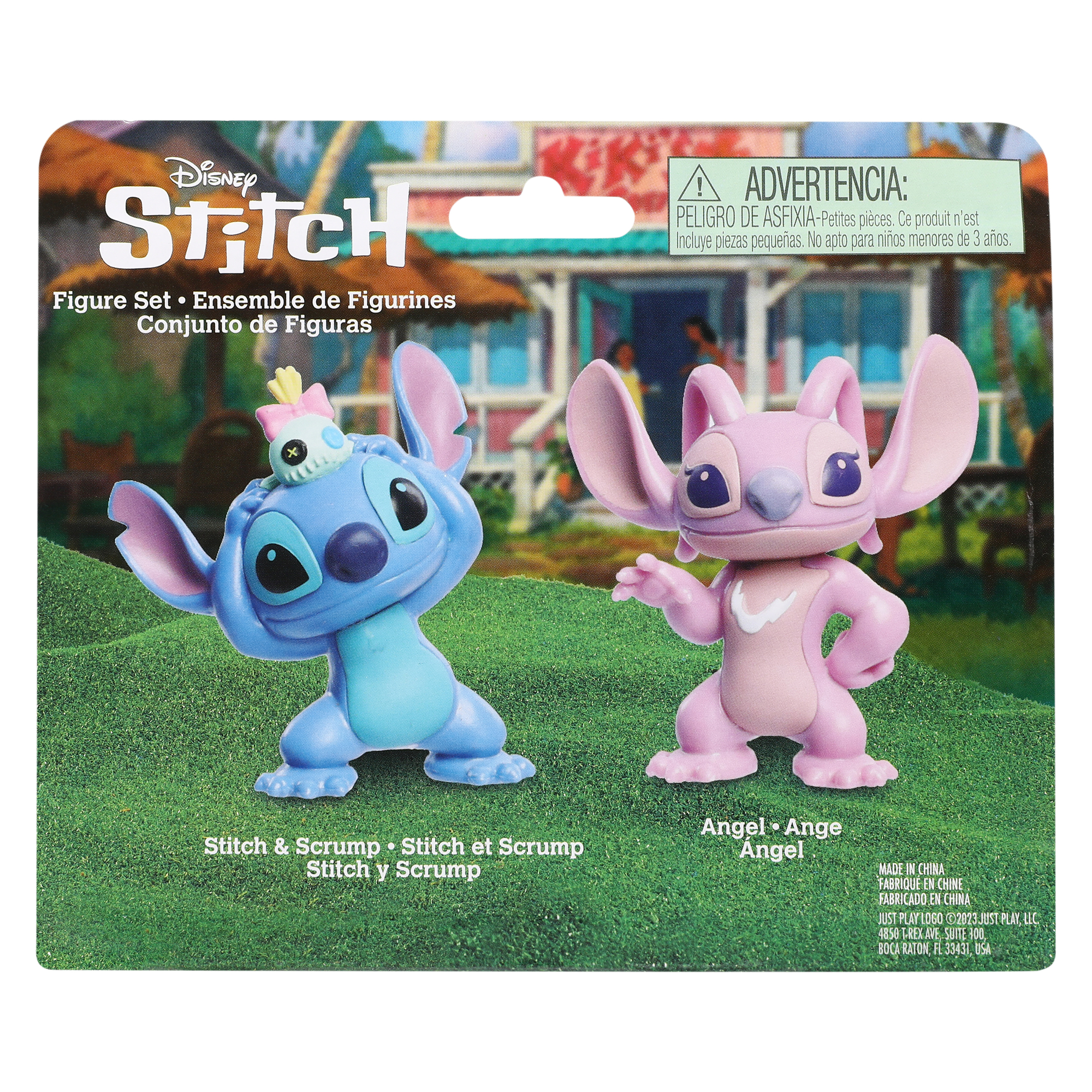 Disney Stitch figure set 2-count