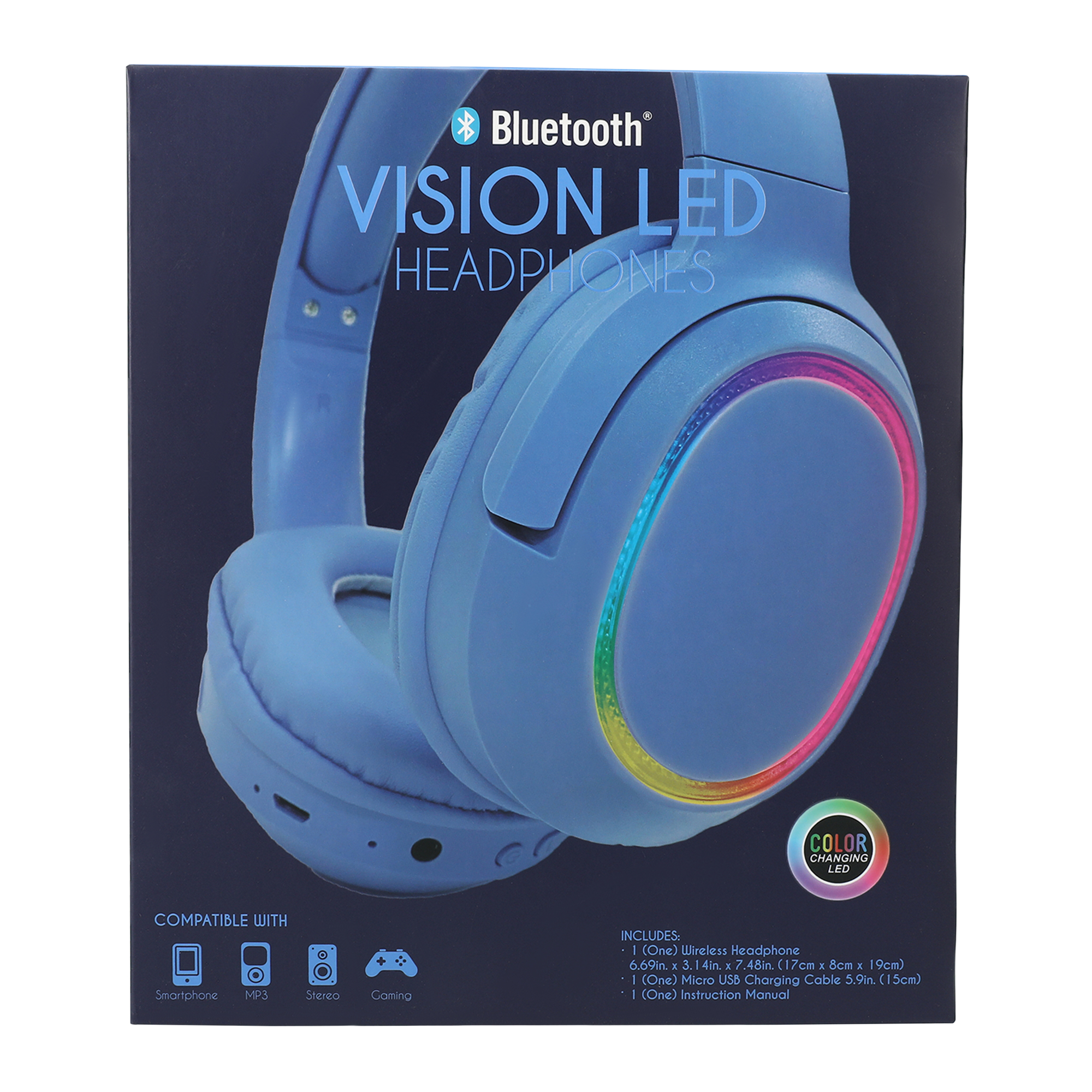 Five Below Vision color changing LED bluetooth wireless