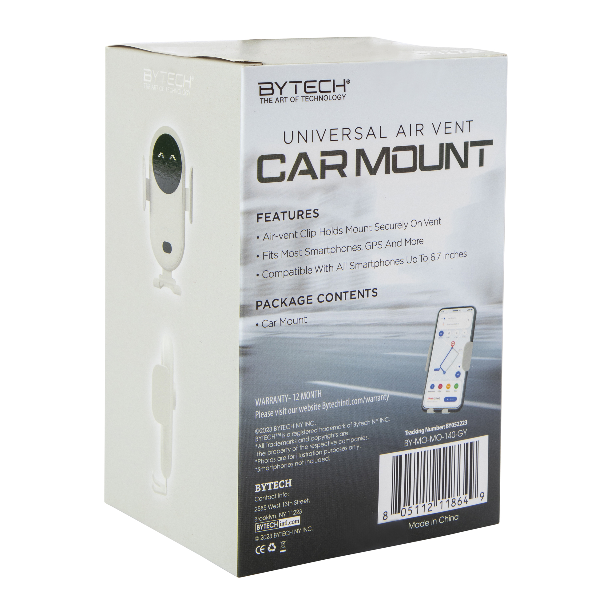 robot universal smartphone air vent car mount