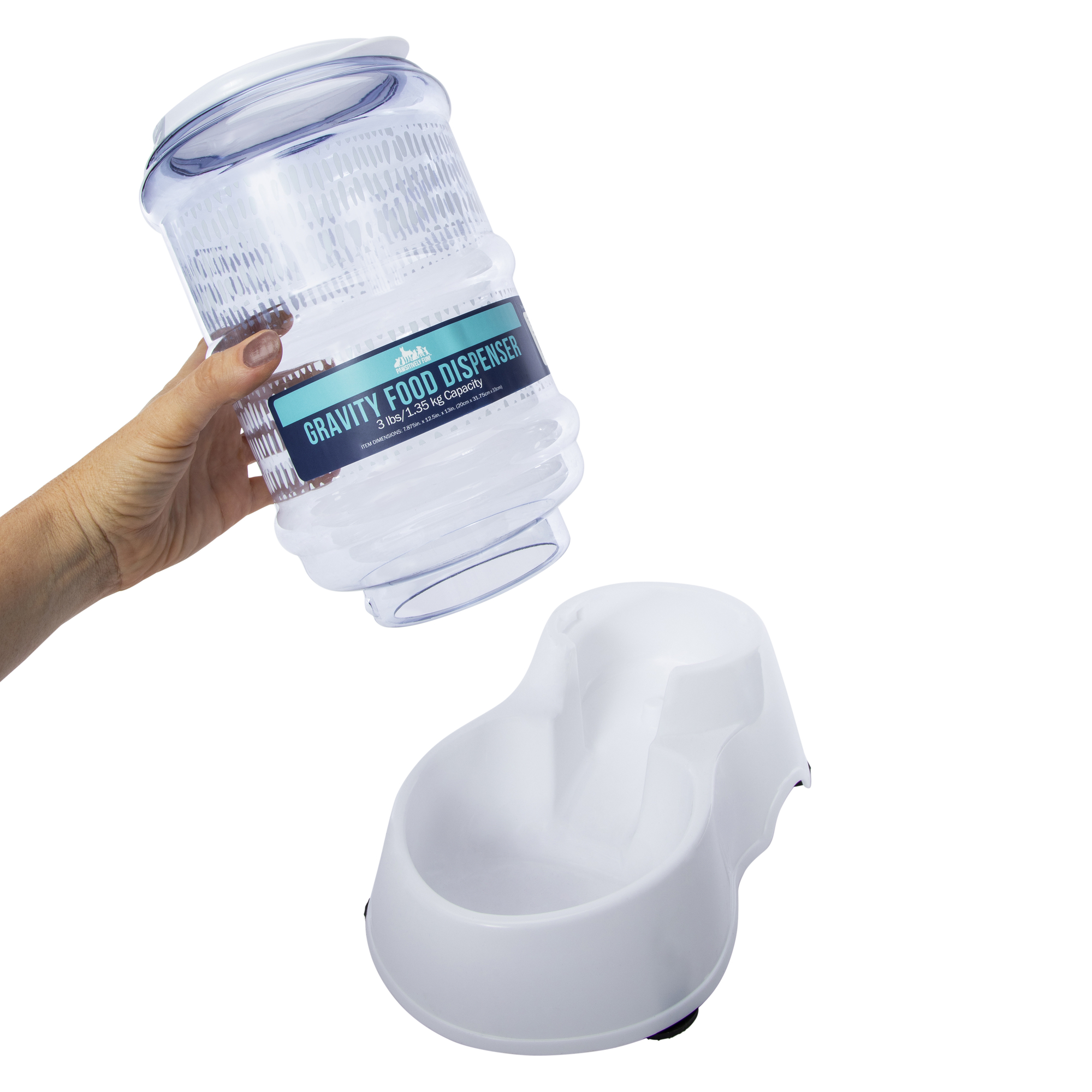 gravity pet feeder bowl 3lb