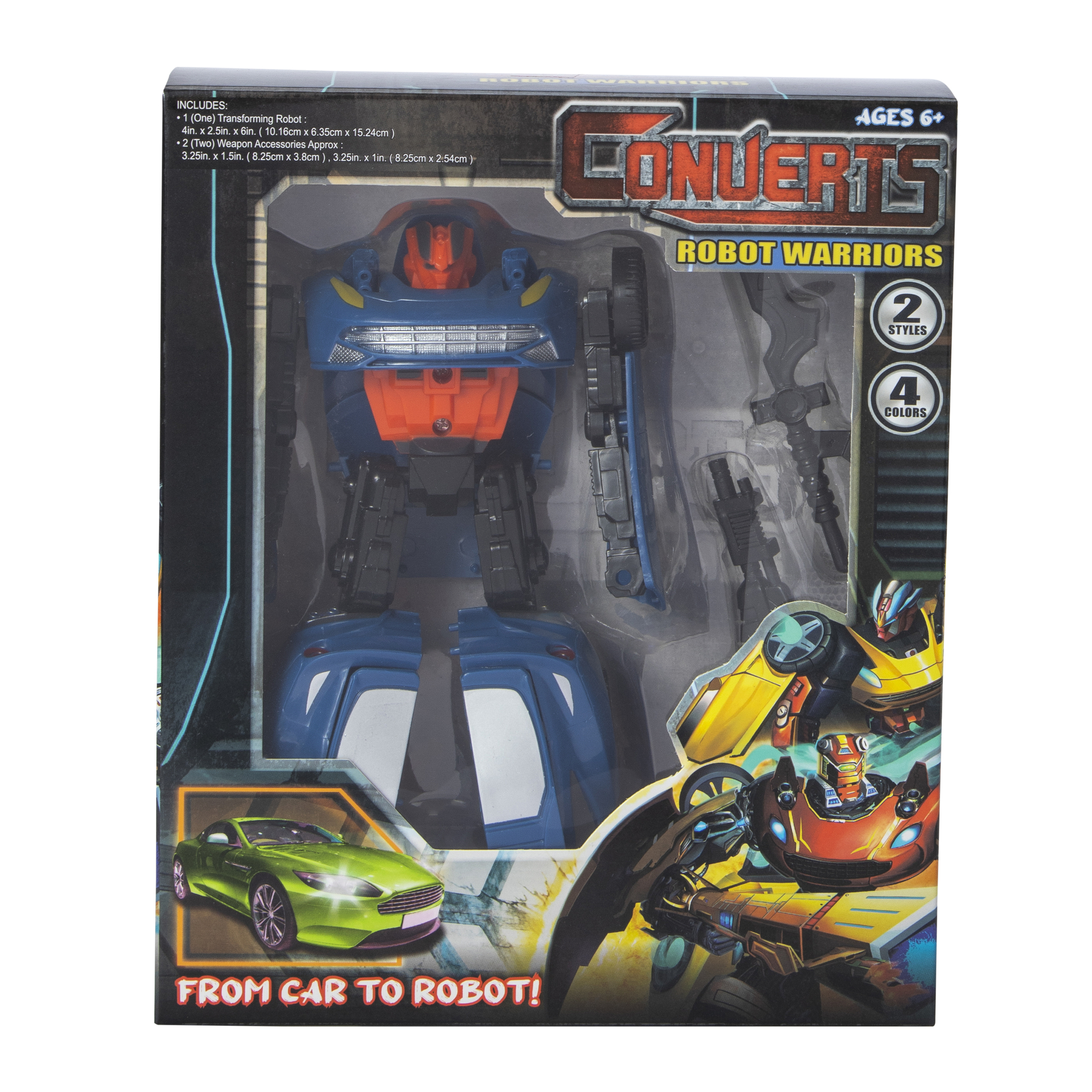 converts robot warrior